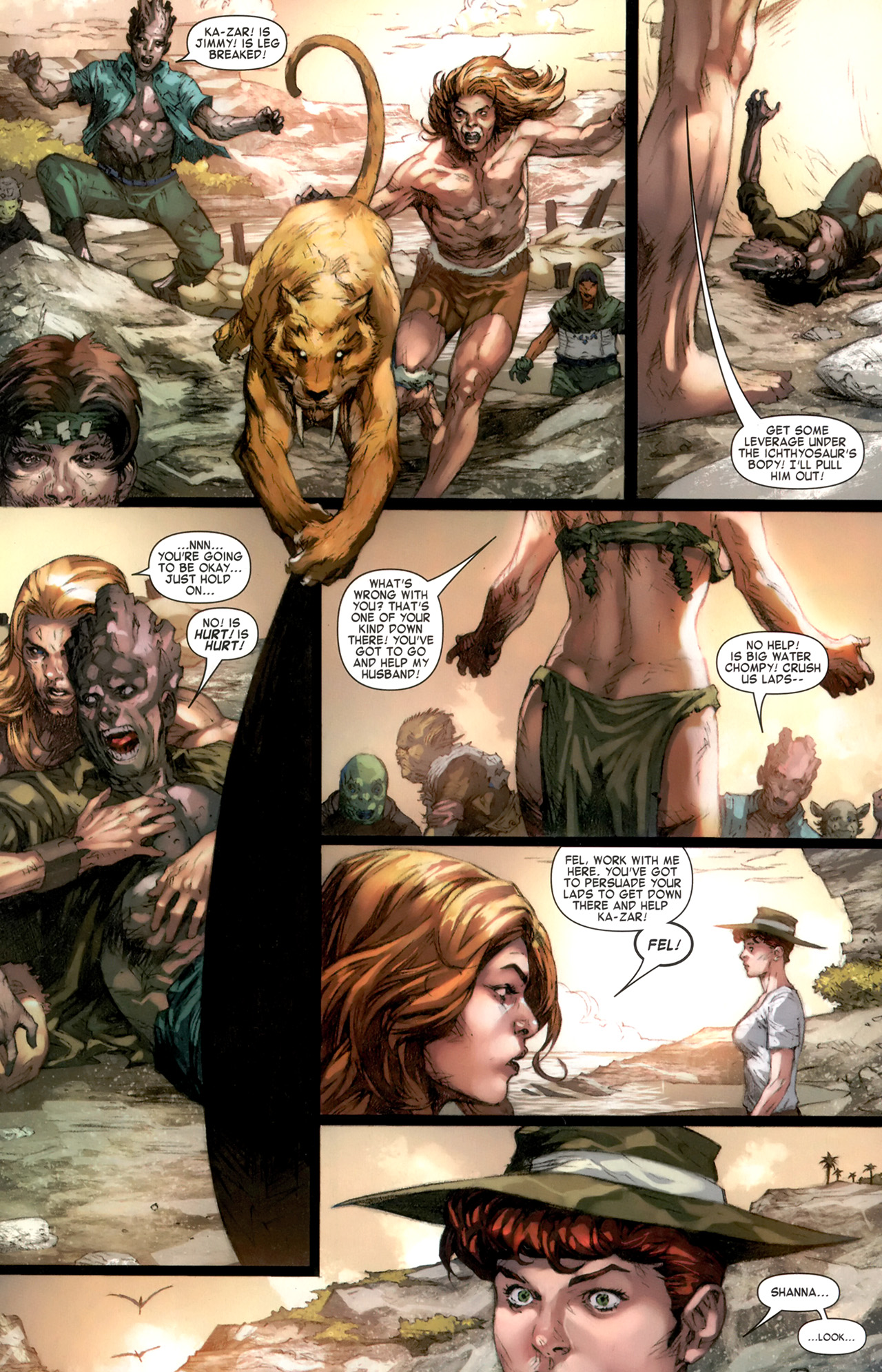 Read online Ka-Zar (2011) comic -  Issue #3 - 8