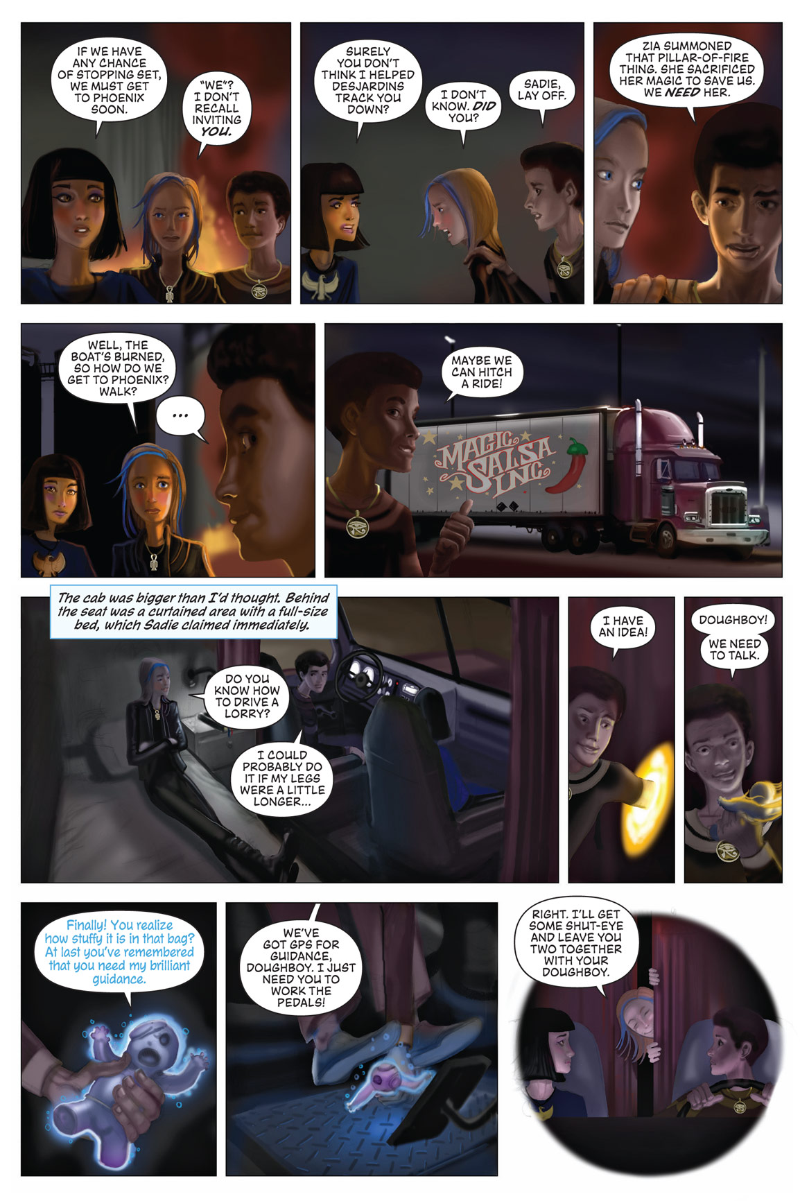 Read online The Kane Chronicles comic -  Issue # TPB 1 - 148