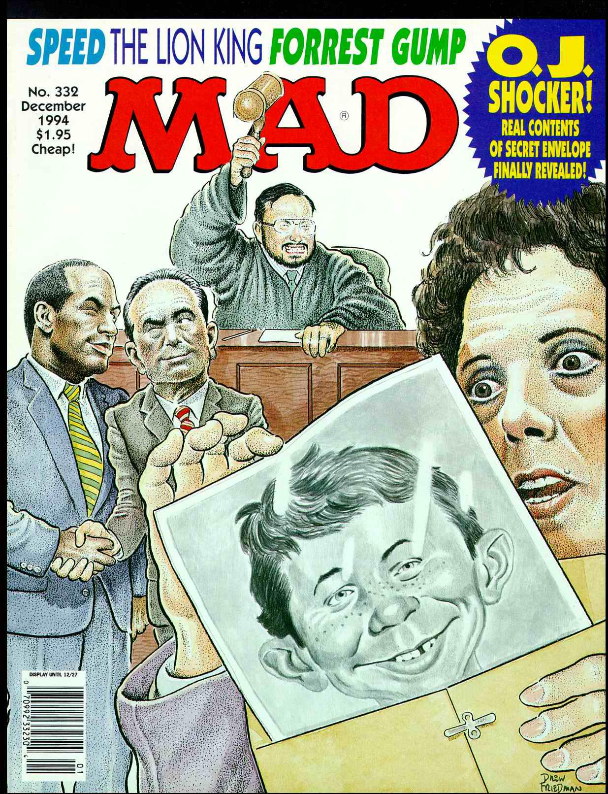 Read online MAD comic -  Issue #332 - 1
