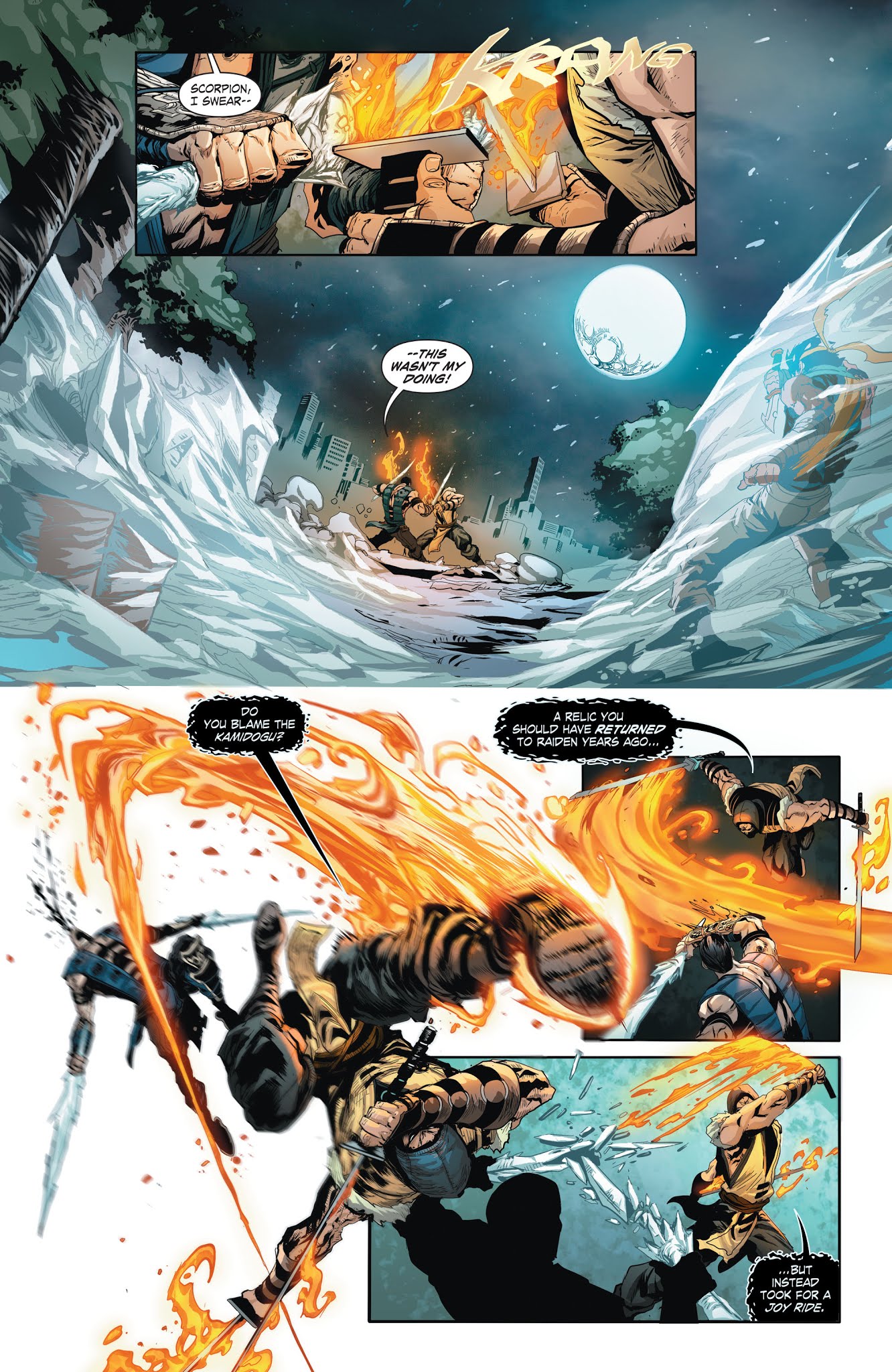 Read online Mortal Kombat X [I] comic -  Issue # _TPB 2 - 30