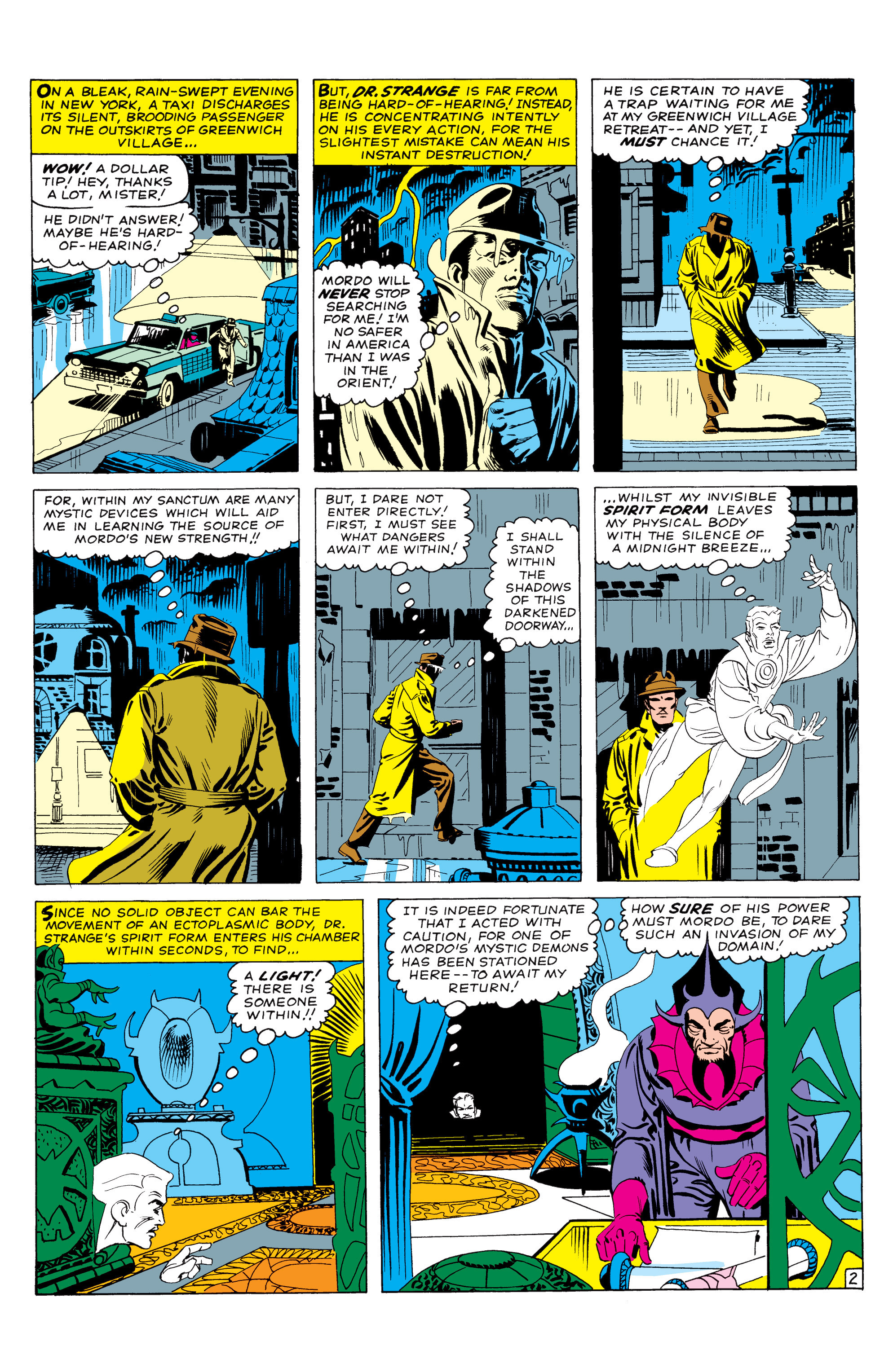 Read online Marvel Masterworks: Doctor Strange comic -  Issue # TPB 1 (Part 2) - 100