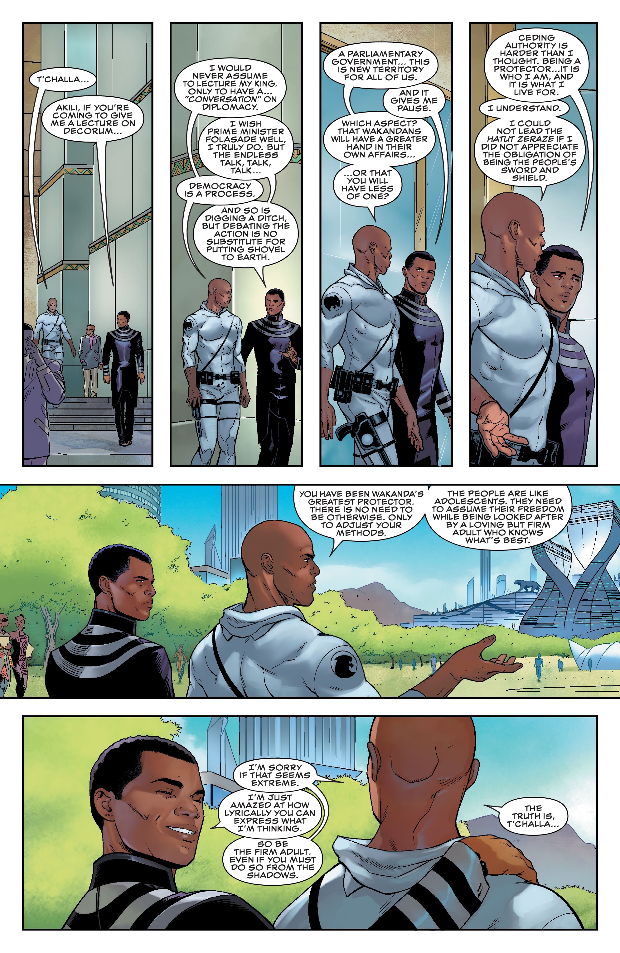 Read online Black Panther (2021) comic -  Issue #1 - 12