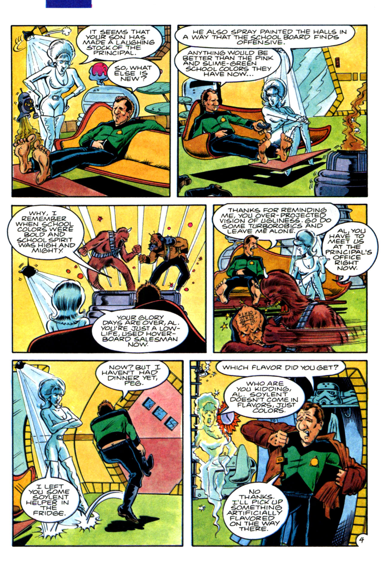 Read online Married... with Children: 2099 comic -  Issue #1 - 6