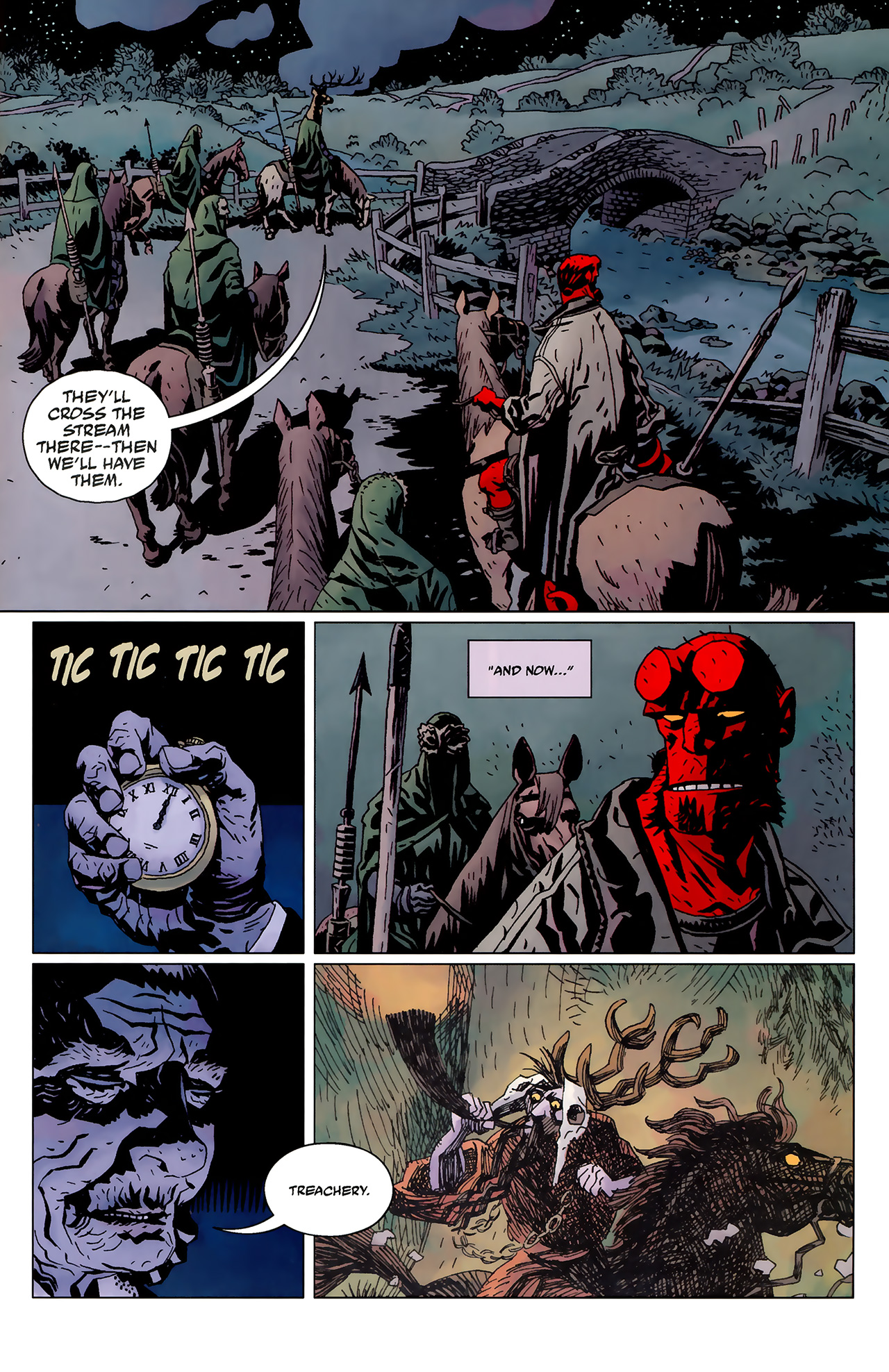 Read online Hellboy: The Wild Hunt comic -  Issue #1 - 26