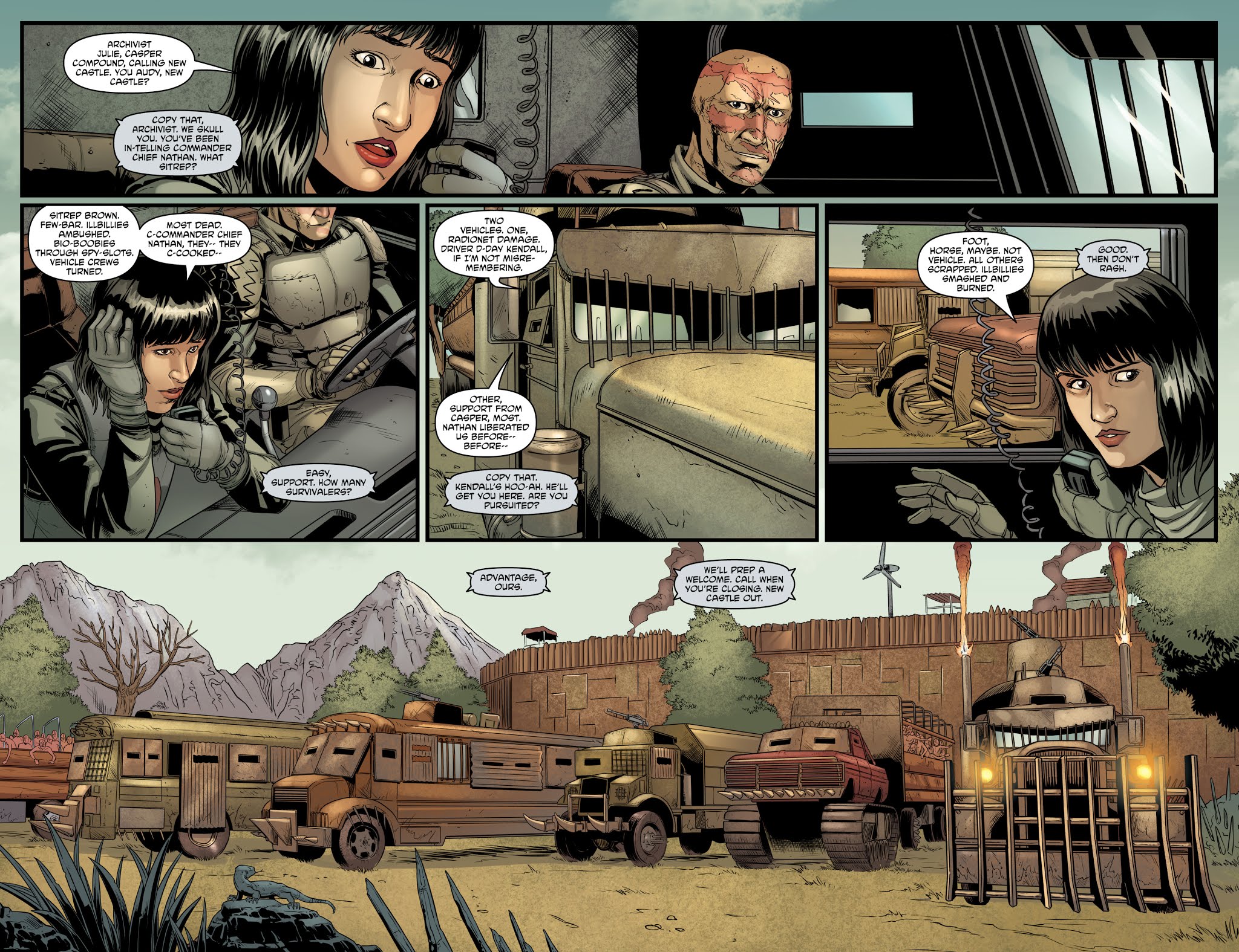 Read online Crossed Plus One Hundred: Mimic comic -  Issue #6 - 20