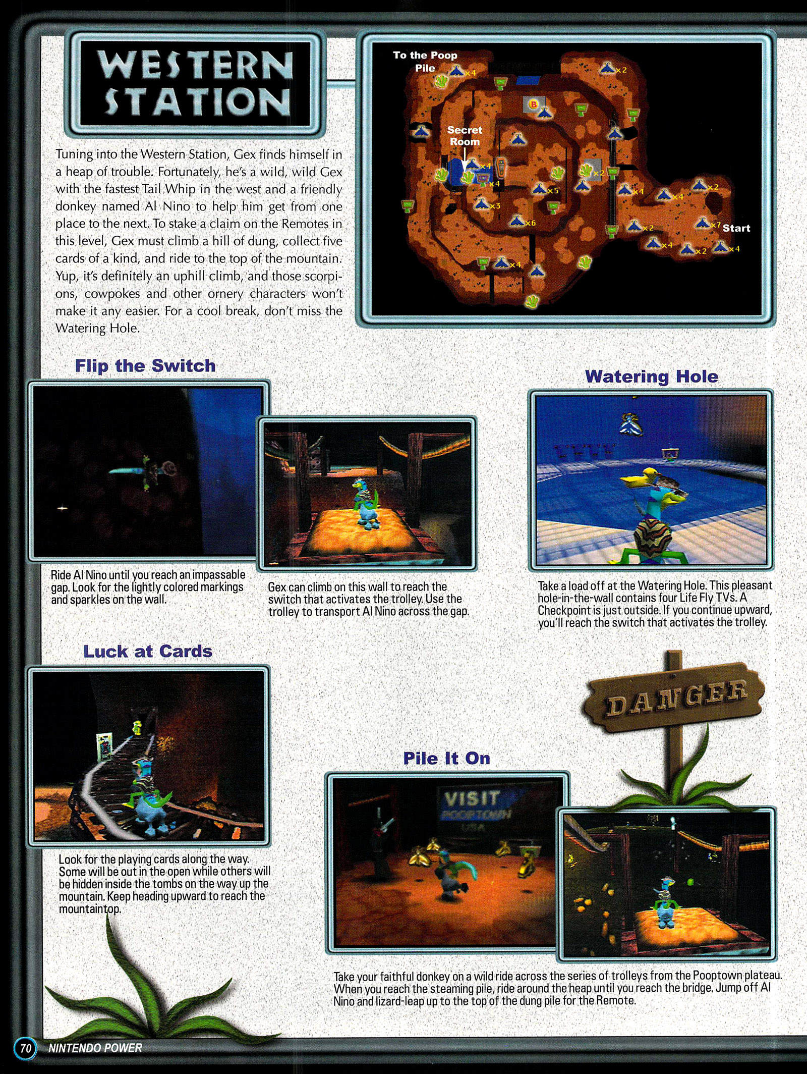 Read online Nintendo Power comic -  Issue #124 - 76