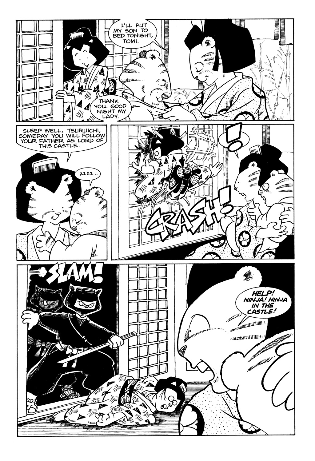Read online Usagi Yojimbo (1987) comic -  Issue #4 - 6