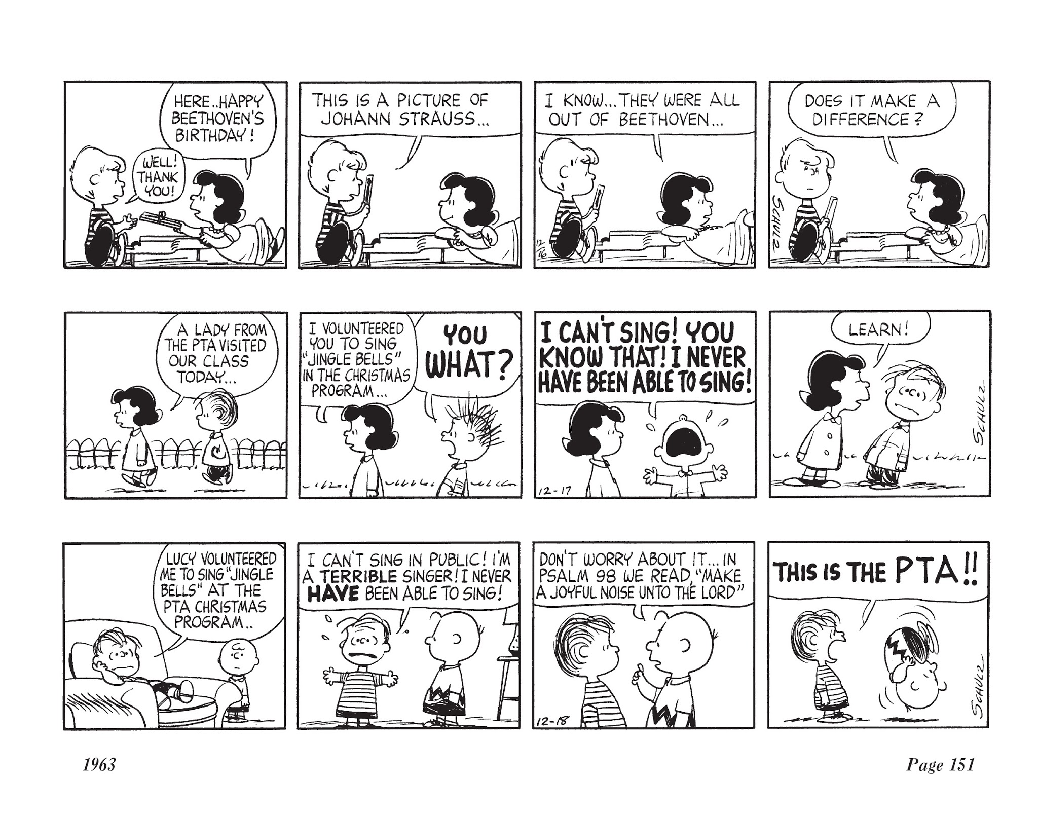 Read online The Complete Peanuts comic -  Issue # TPB 7 - 162