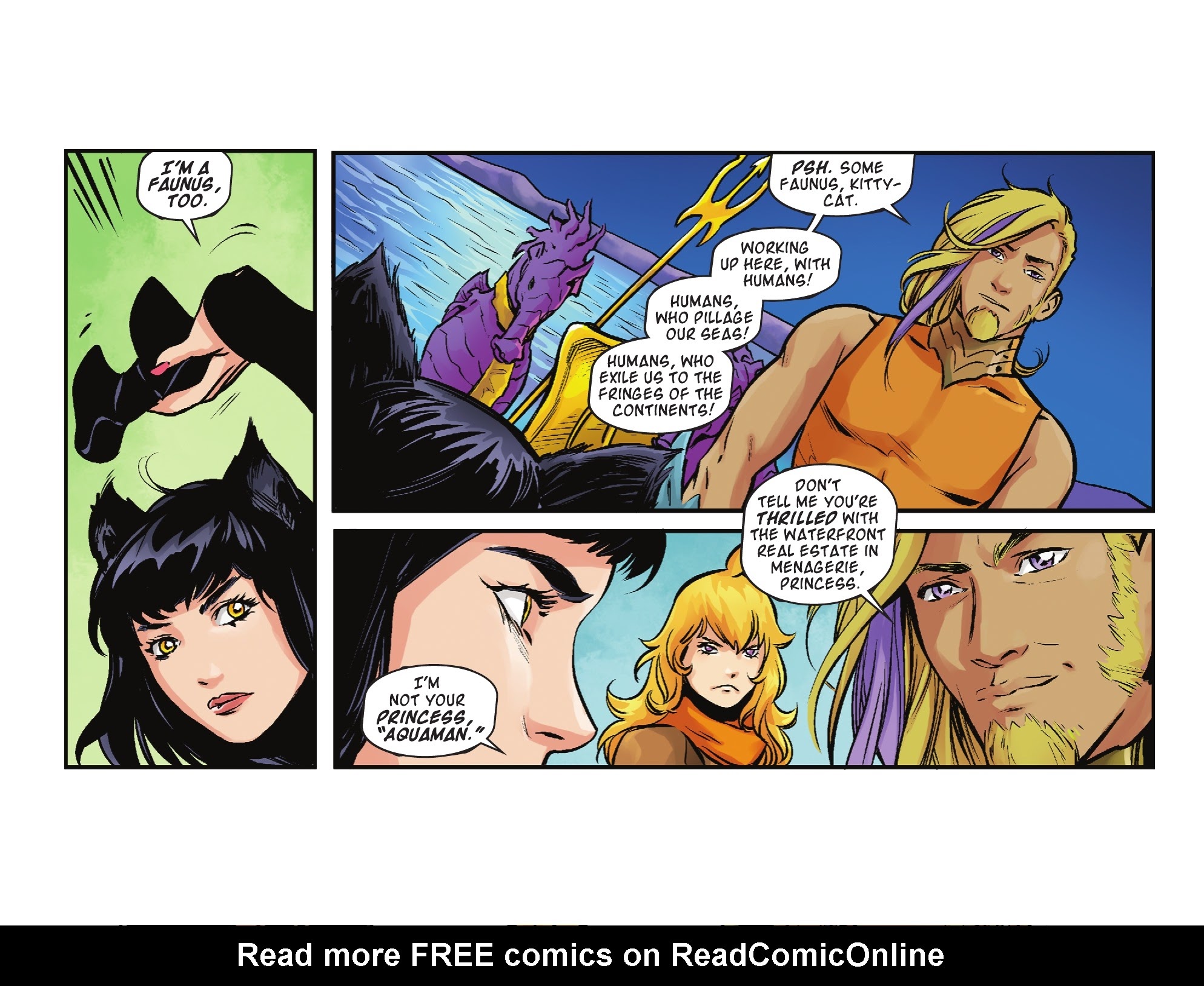 Read online RWBY/Justice League comic -  Issue #7 - 14