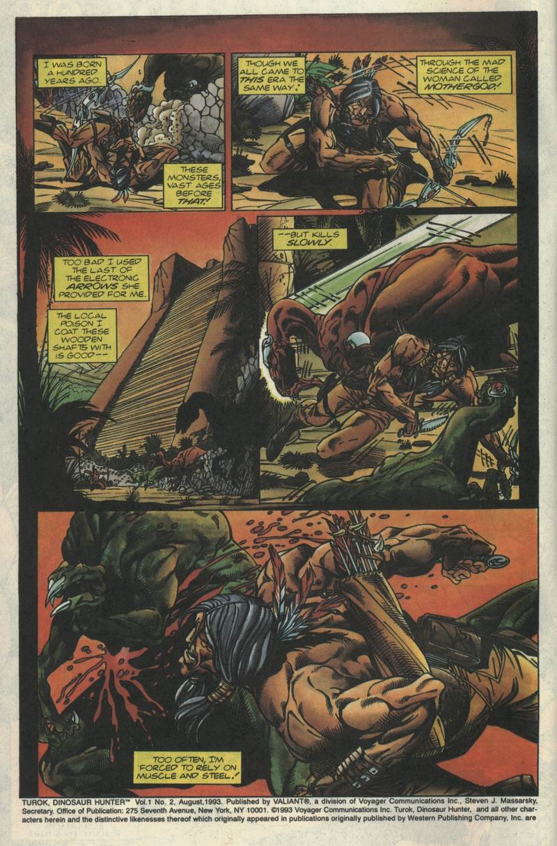 Read online Turok, Dinosaur Hunter (1993) comic -  Issue #2 - 3