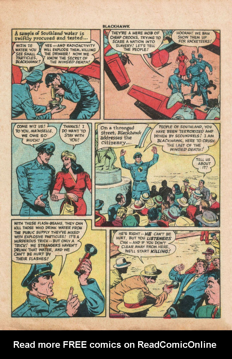 Read online Blackhawk (1957) comic -  Issue #12 - 10