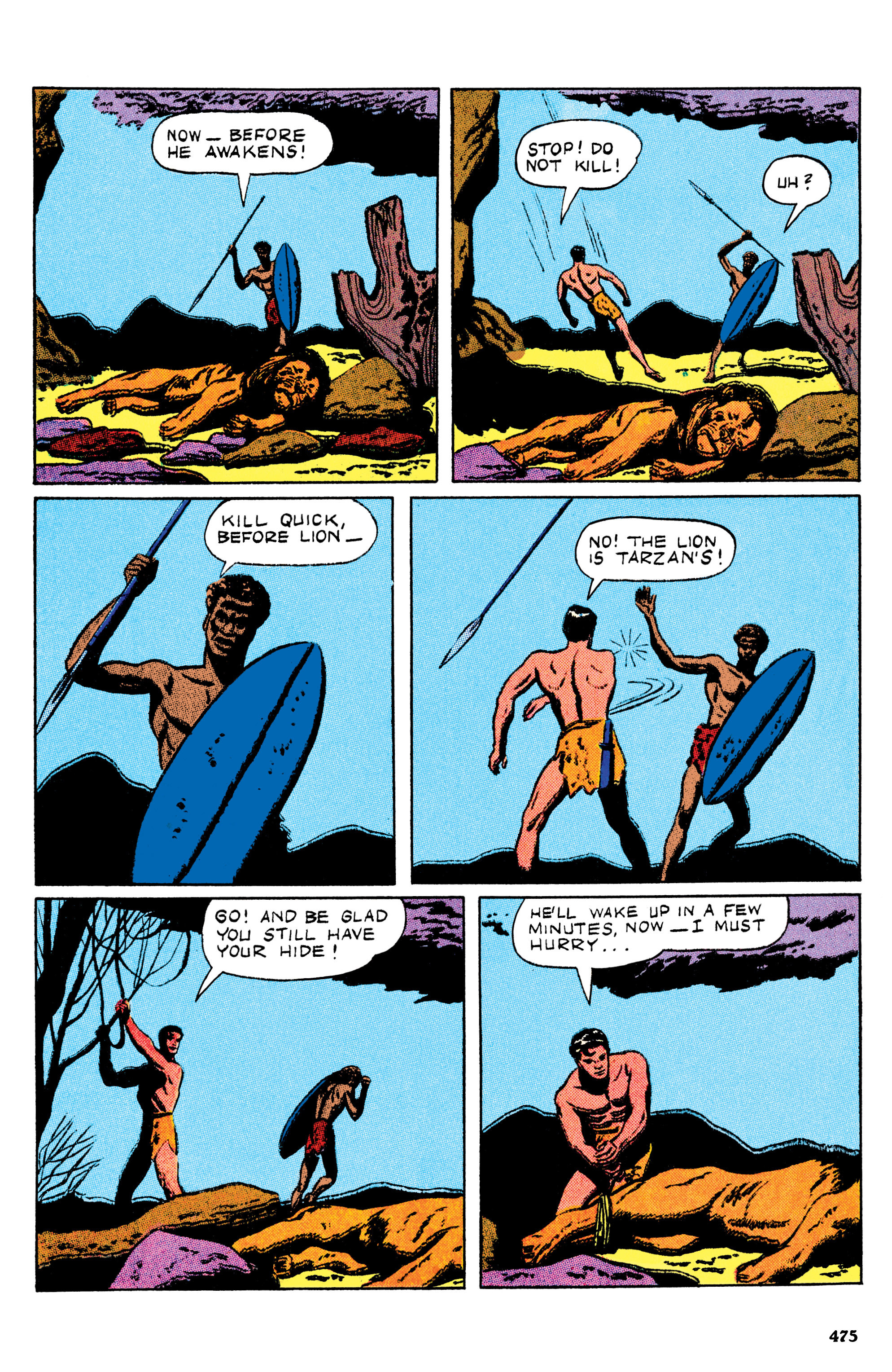 Read online Edgar Rice Burroughs Tarzan: The Jesse Marsh Years Omnibus comic -  Issue # TPB (Part 5) - 77
