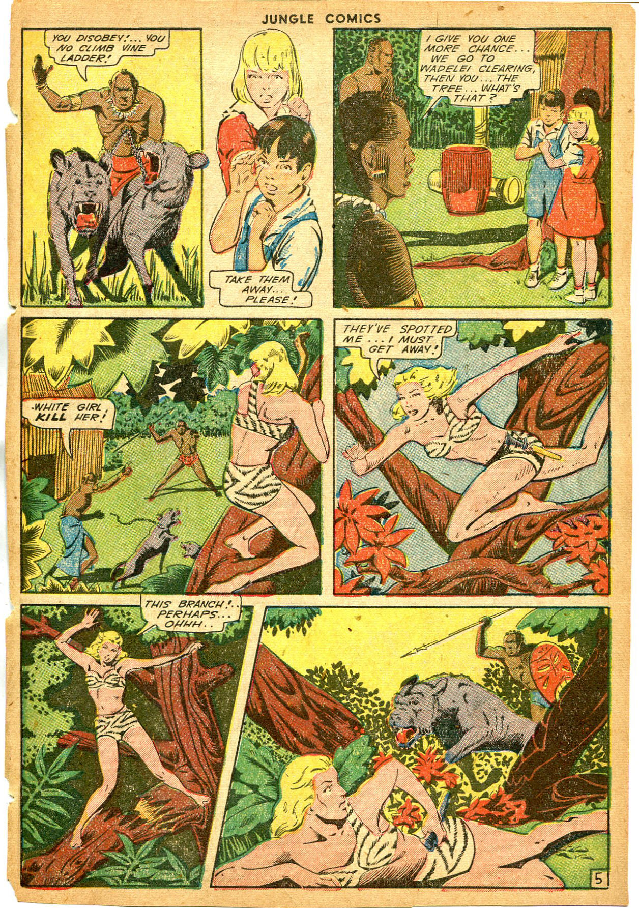 Read online Jungle Comics comic -  Issue #58 - 47