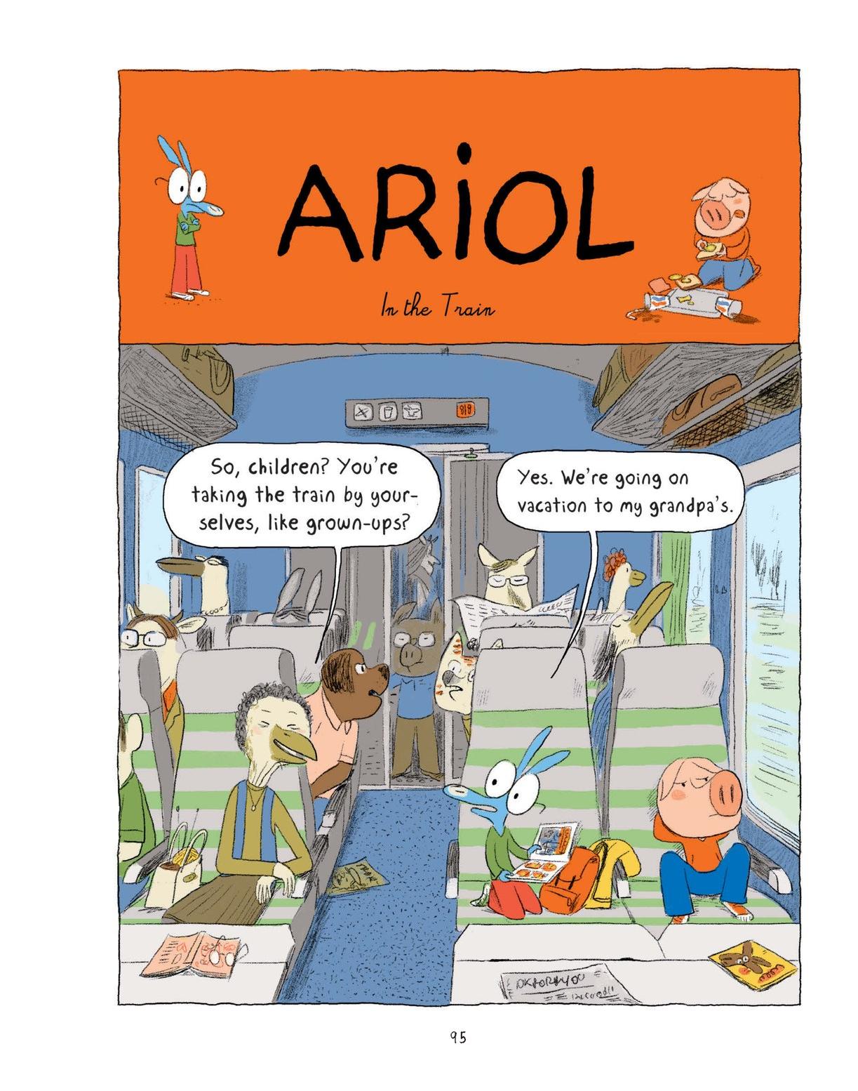 Read online Ariol comic -  Issue # TPB 2 - 97