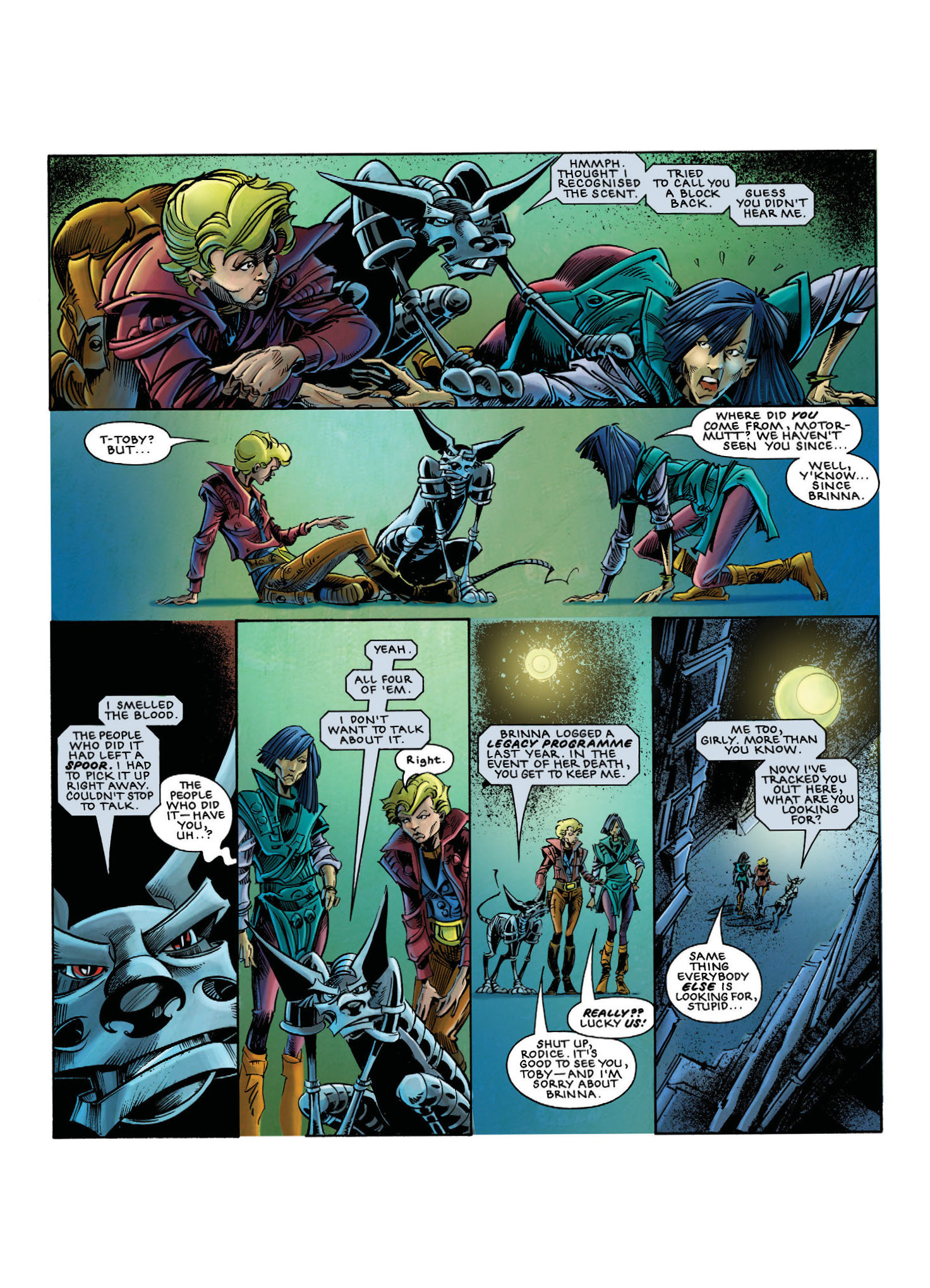 Read online The Ballad of Halo Jones (2018) comic -  Issue # TPB 1 - 47