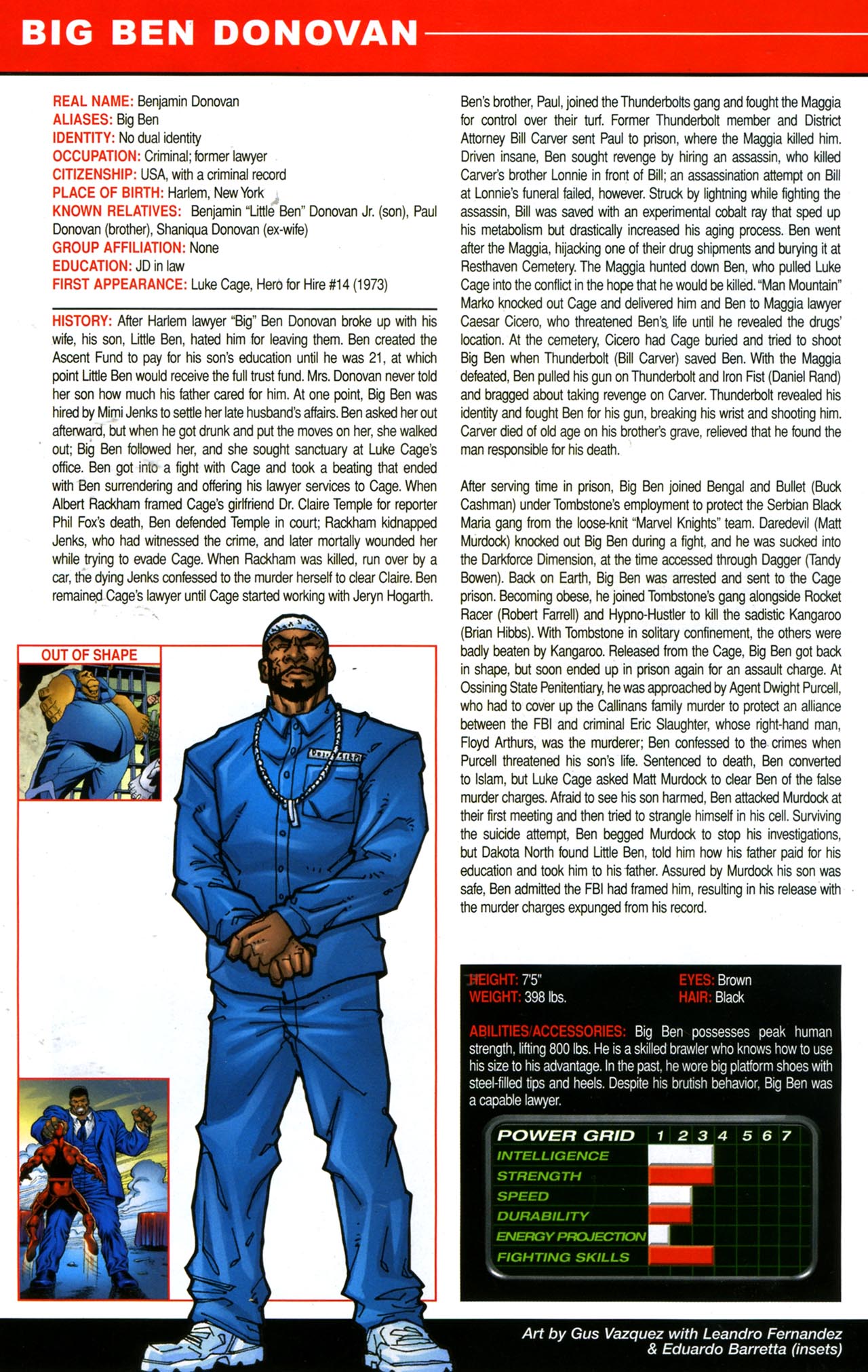 Read online Official Handbook of the Marvel Universe A To Z Update comic -  Issue #3 - 18