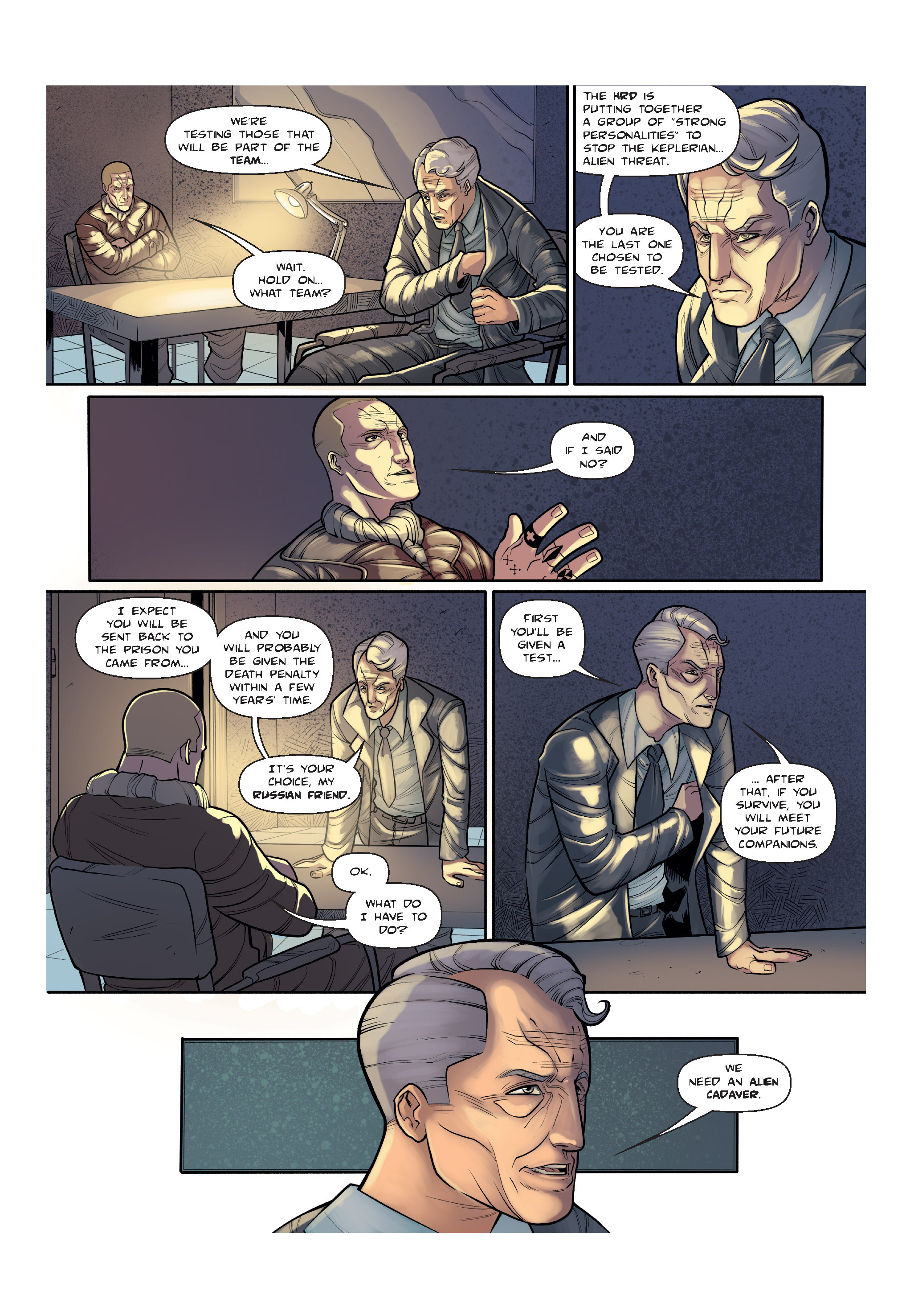 Read online The Shadow of a Terrible Thing comic -  Issue # TPB - 18