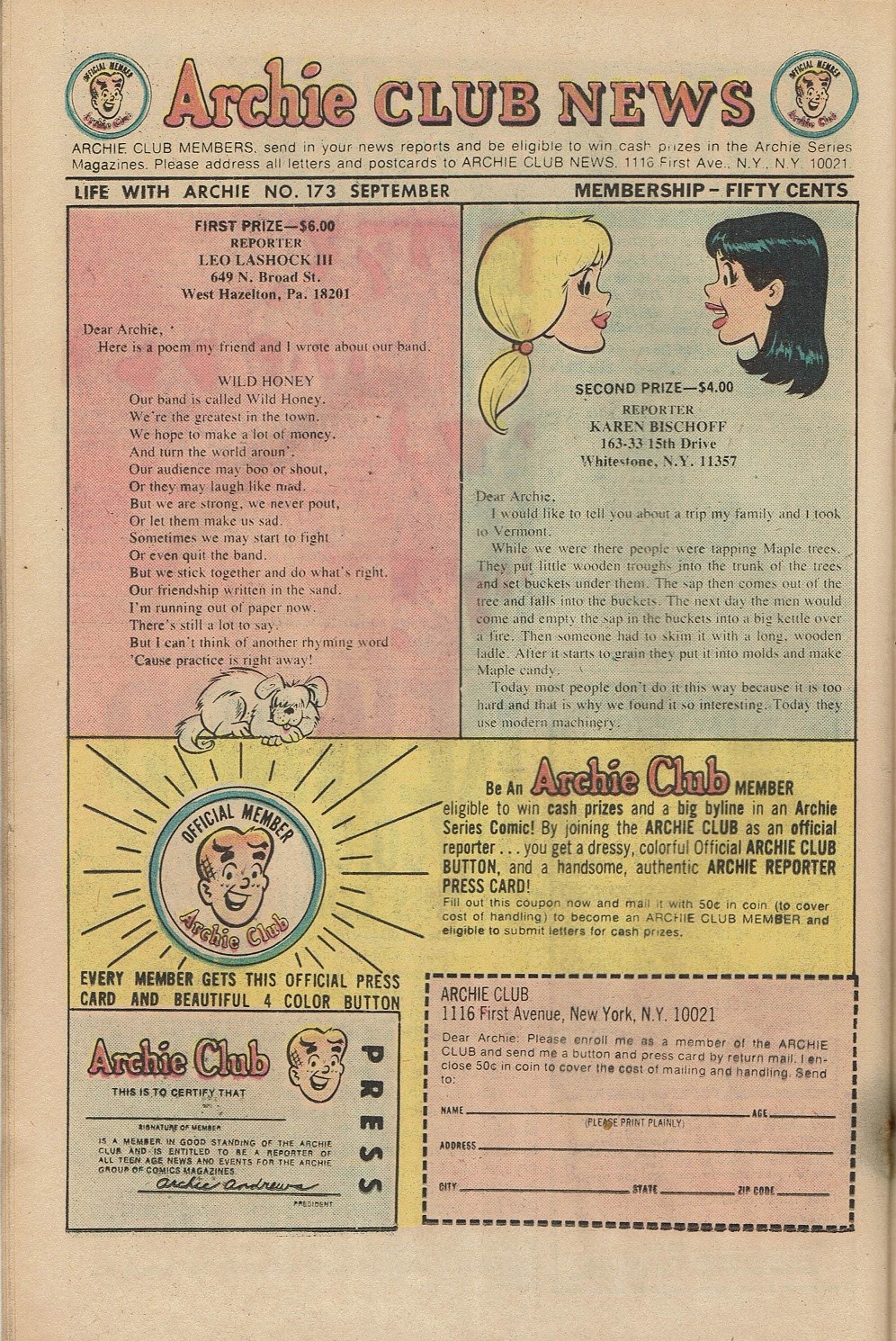 Read online Life With Archie (1958) comic -  Issue #173 - 20