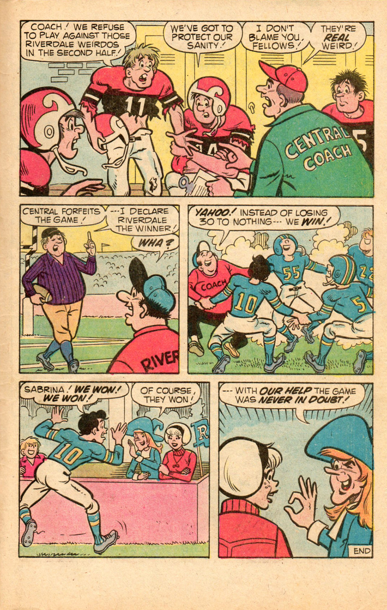 Read online Sabrina The Teenage Witch (1971) comic -  Issue #58 - 31