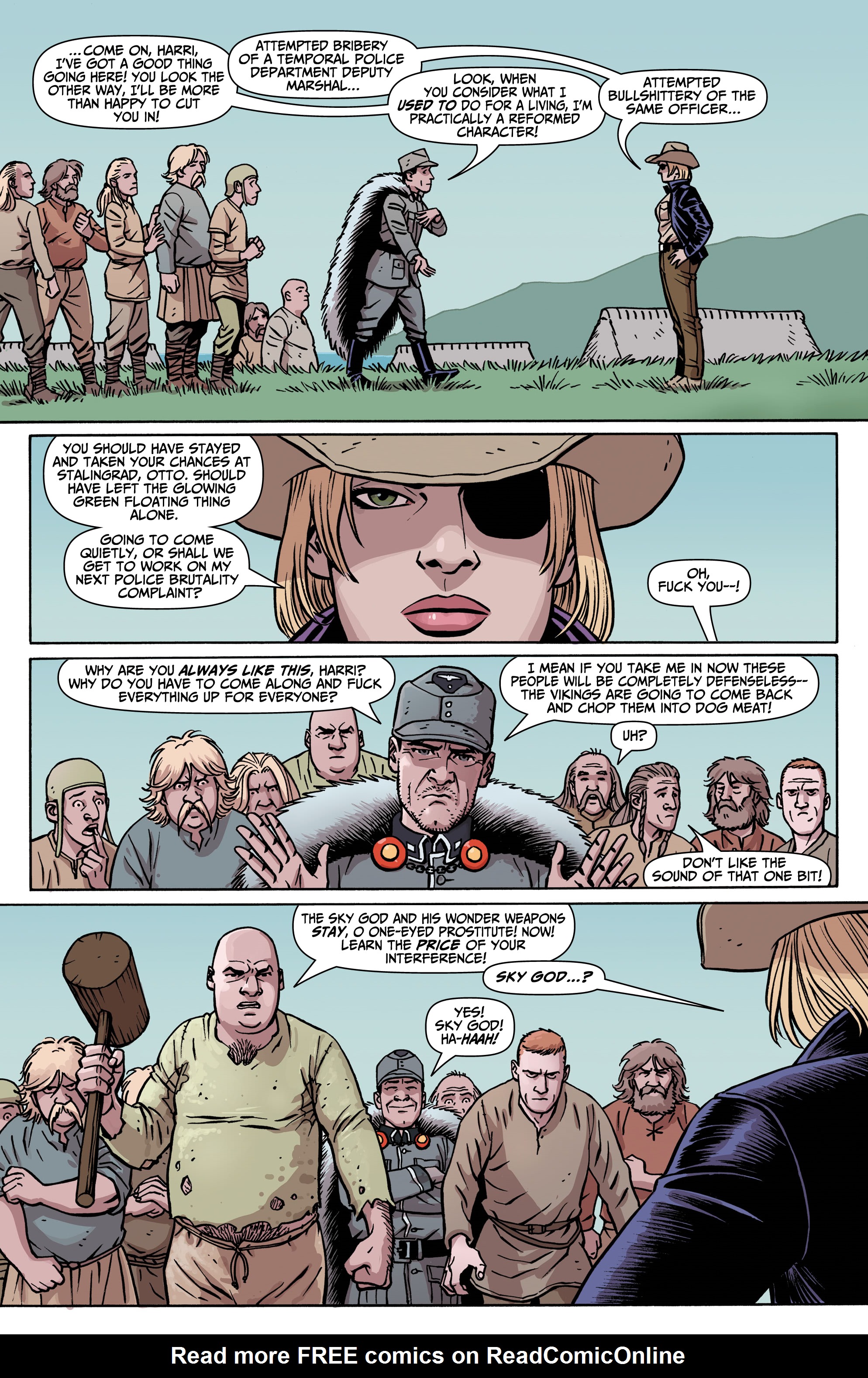 Read online Marjorie Finnegan, Temporal Criminal comic -  Issue #1 - 14