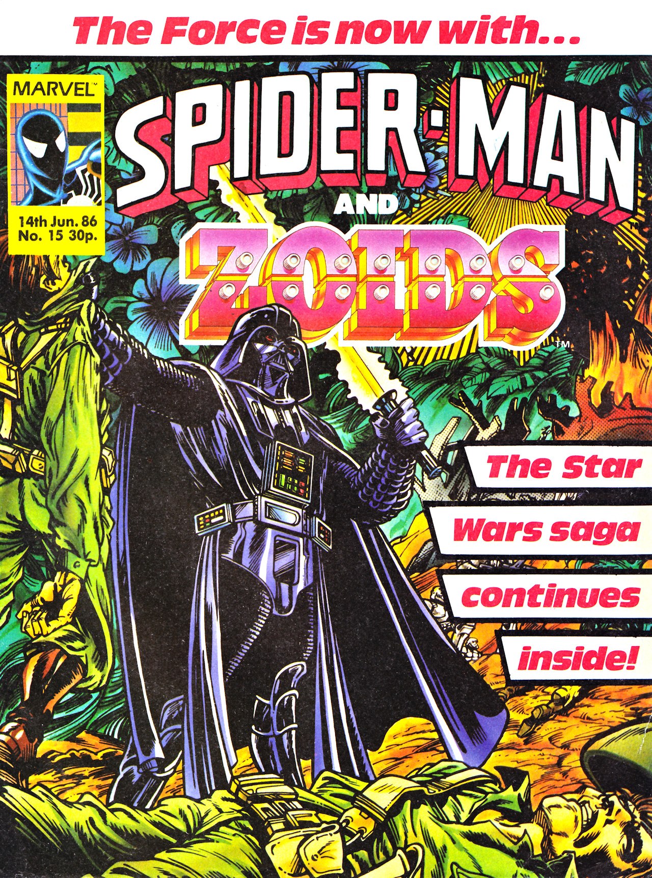 Read online Spider-Man and Zoids comic -  Issue #15 - 1