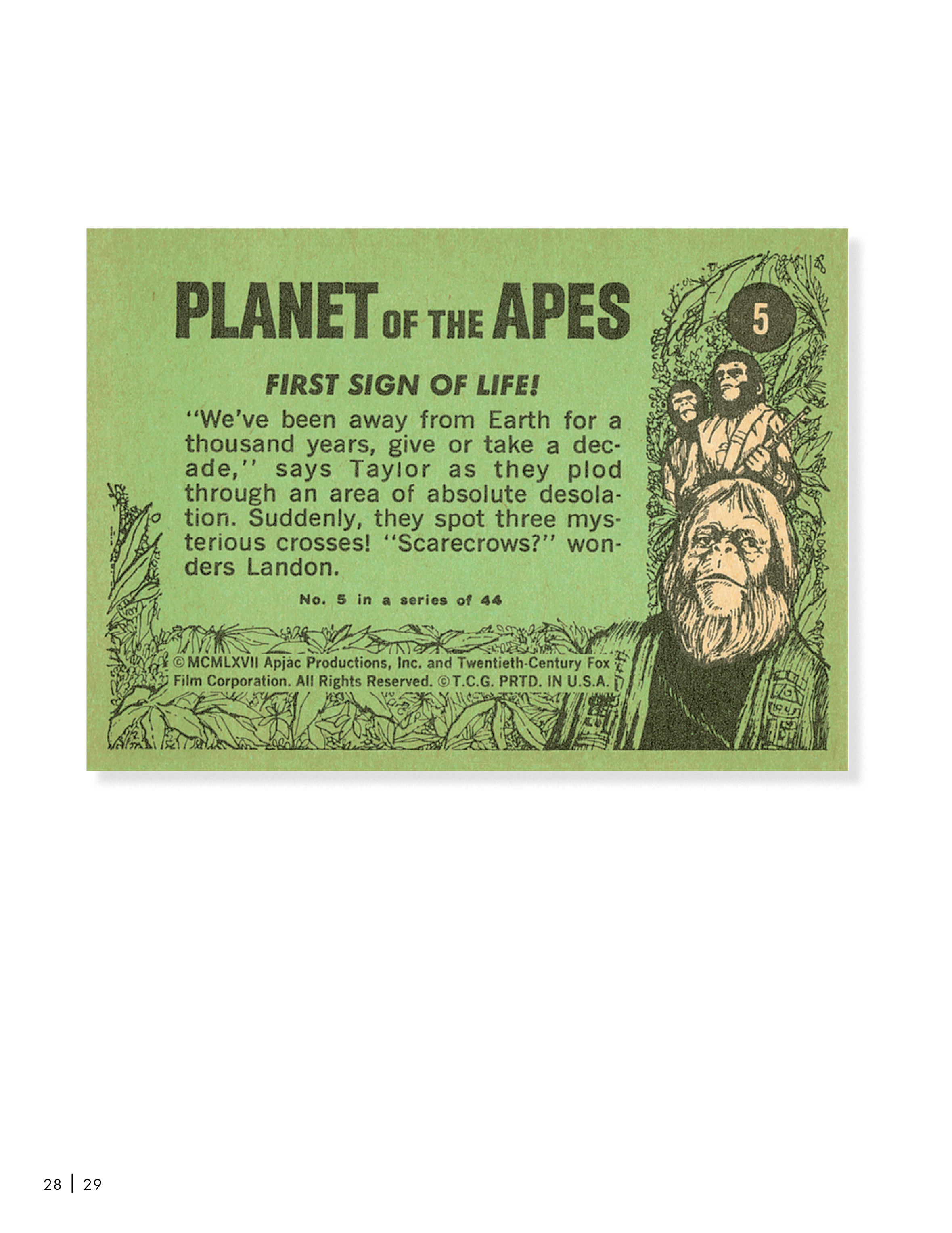 Read online Planet of the Apes: The Original Topps Trading Card Series comic -  Issue # TPB (Part 1) - 33