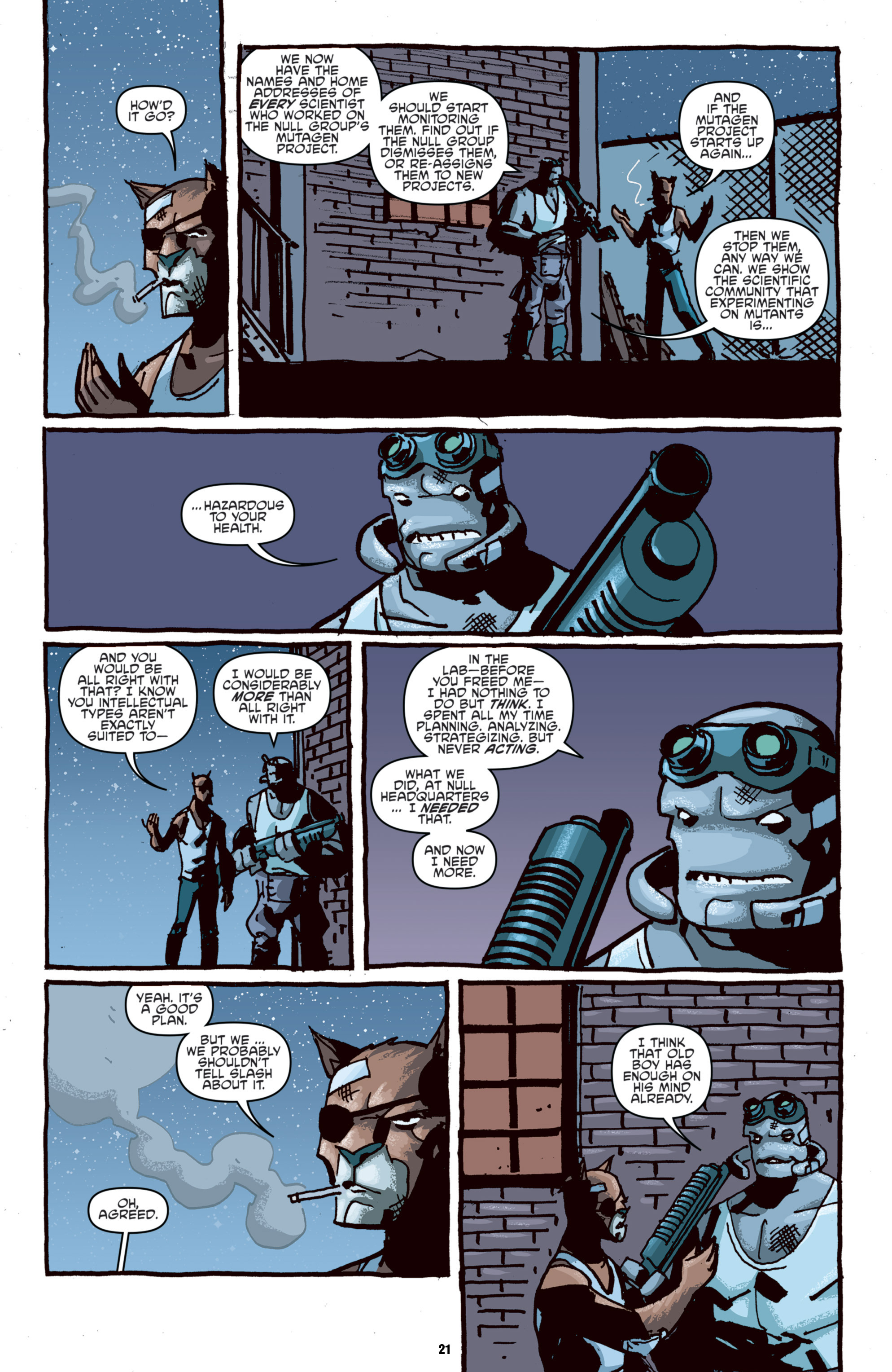 Read online Teenage Mutant Ninja Turtles: Mutanimals comic -  Issue #4 - 23