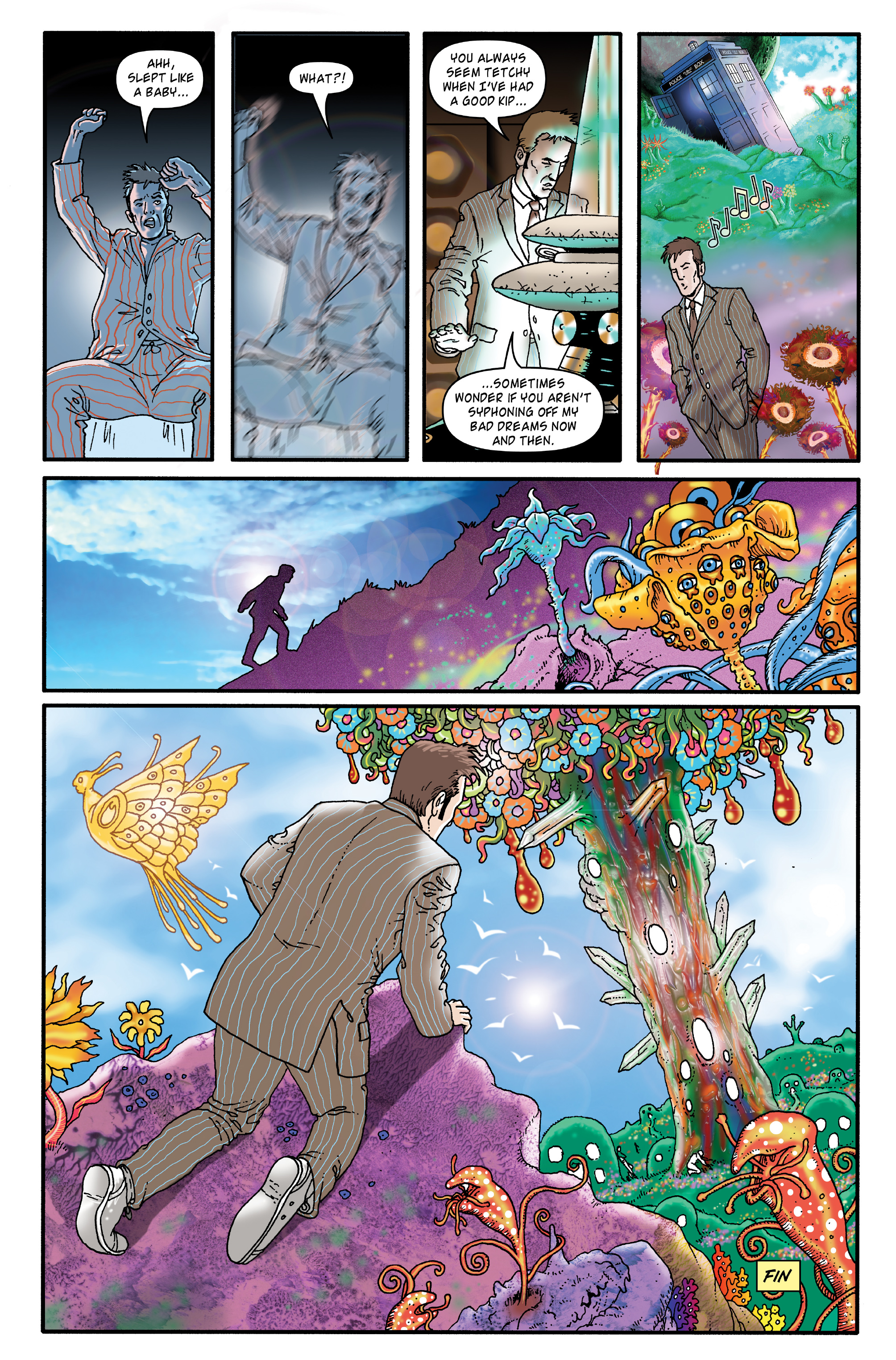 Read online Doctor Who: The Tenth Doctor Archives comic -  Issue #35 - 46