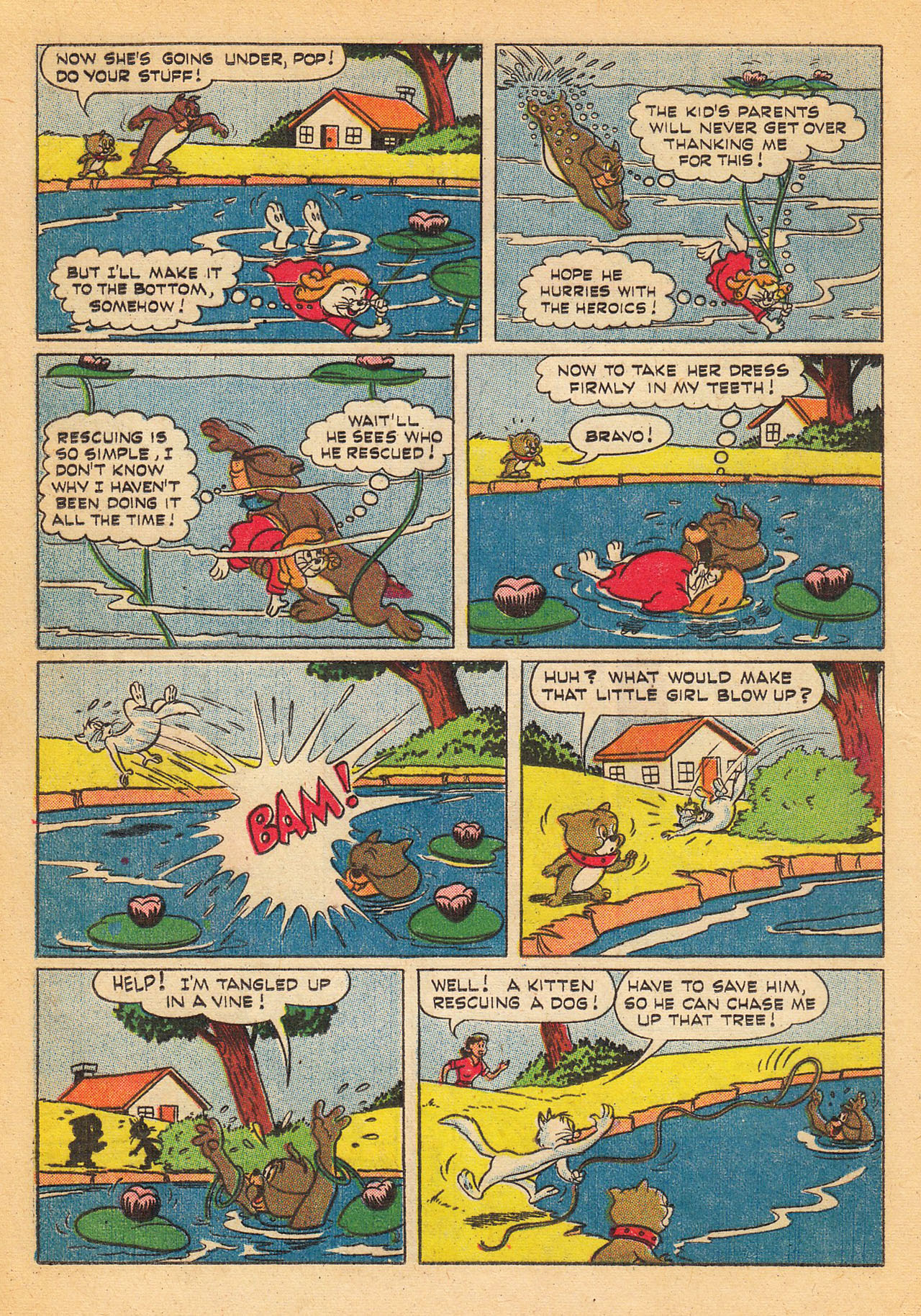 Read online Tom & Jerry Comics comic -  Issue #135 - 16