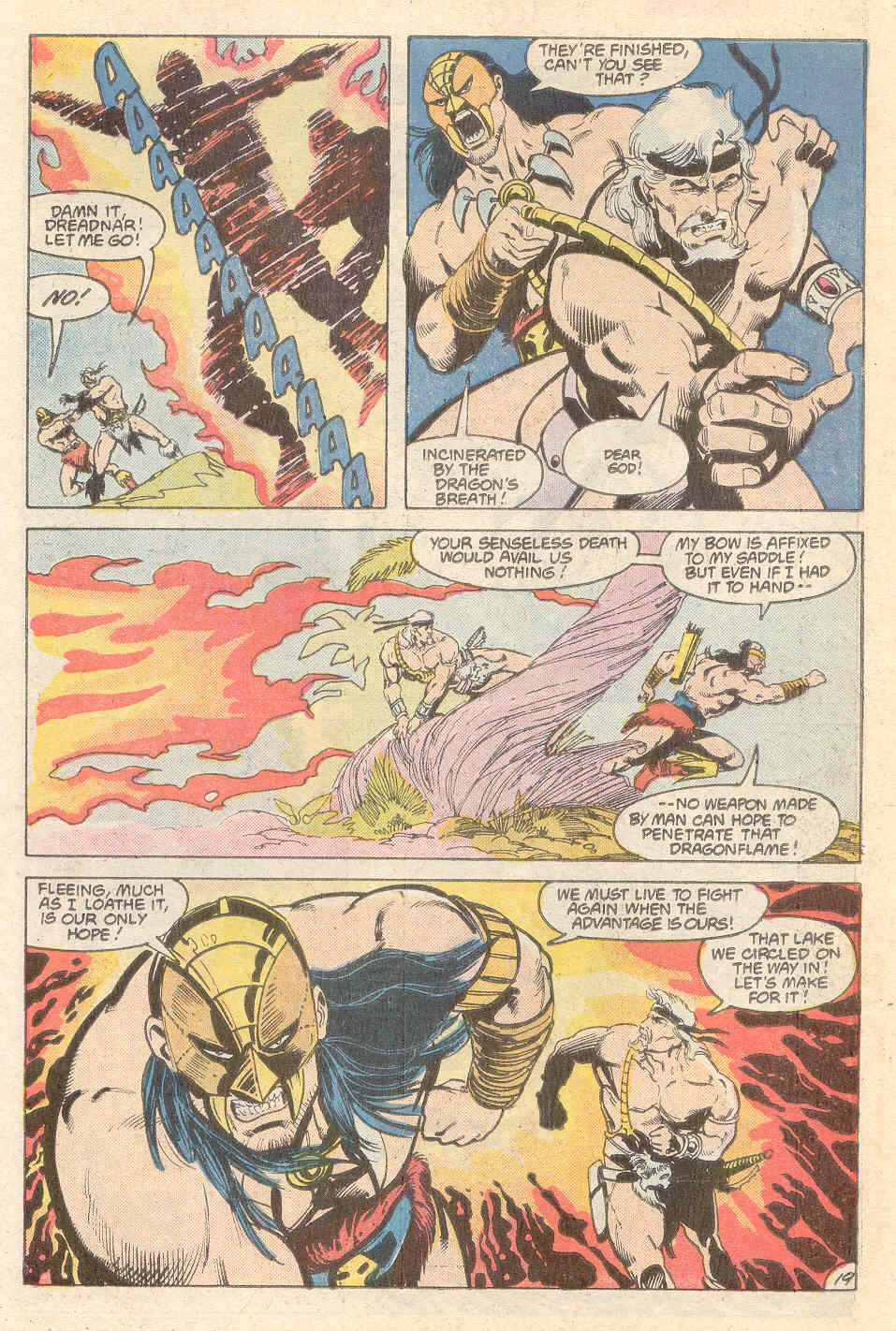 Read online Warlord (1976) comic -  Issue #127 - 19