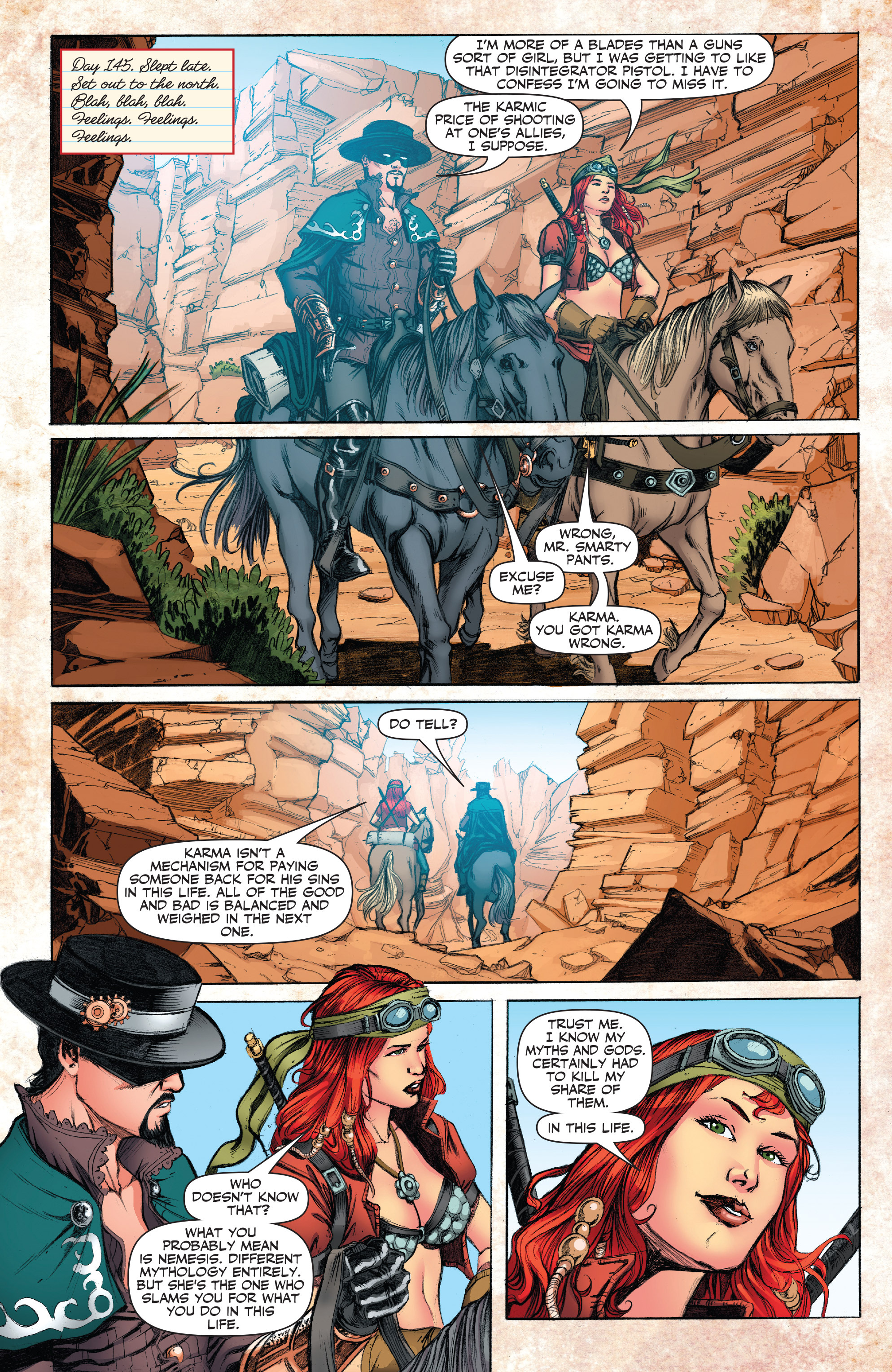 Read online Legenderry: A Steampunk Adventure comic -  Issue #6 - 18