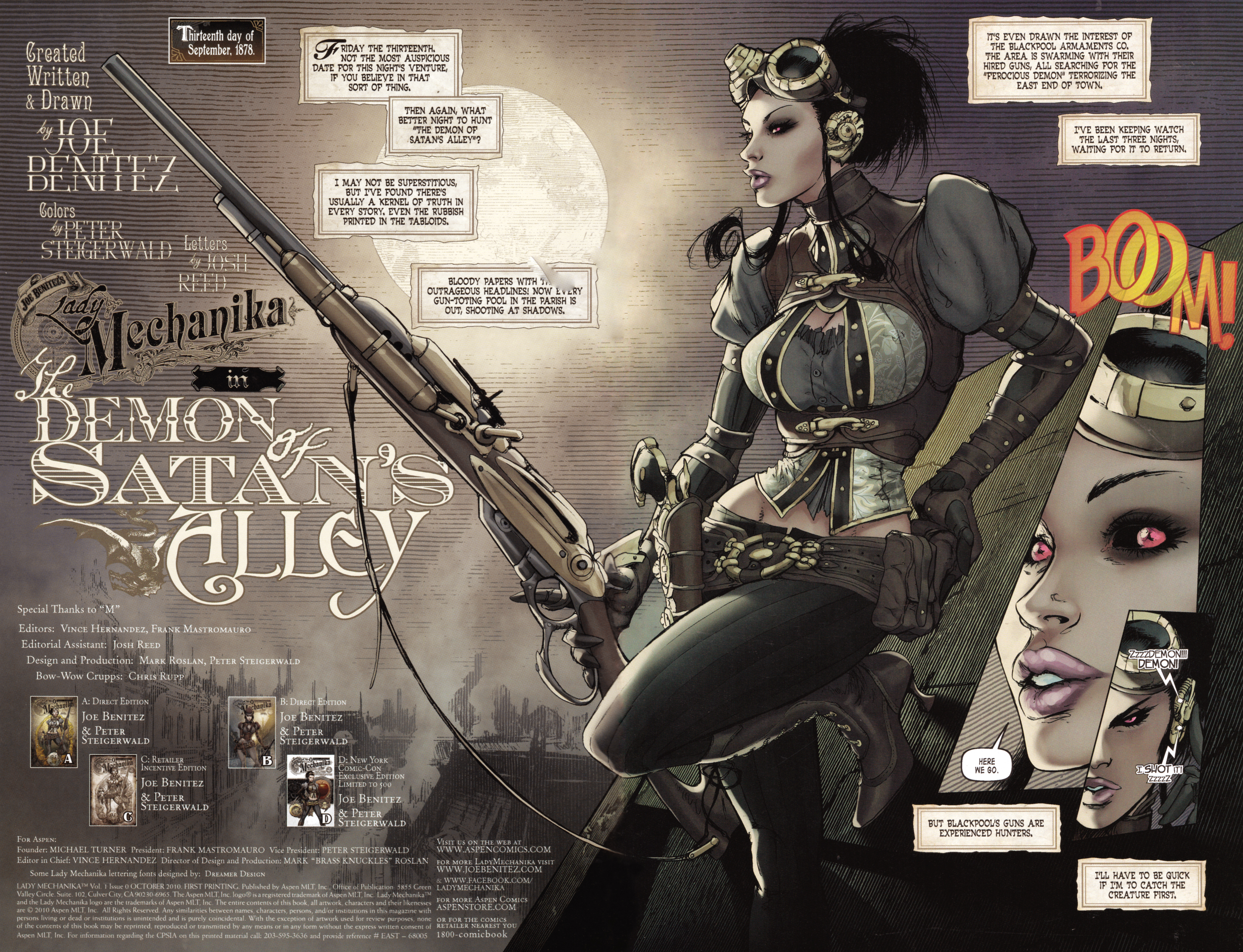 Read online Lady Mechanika comic -  Issue #0 - 3
