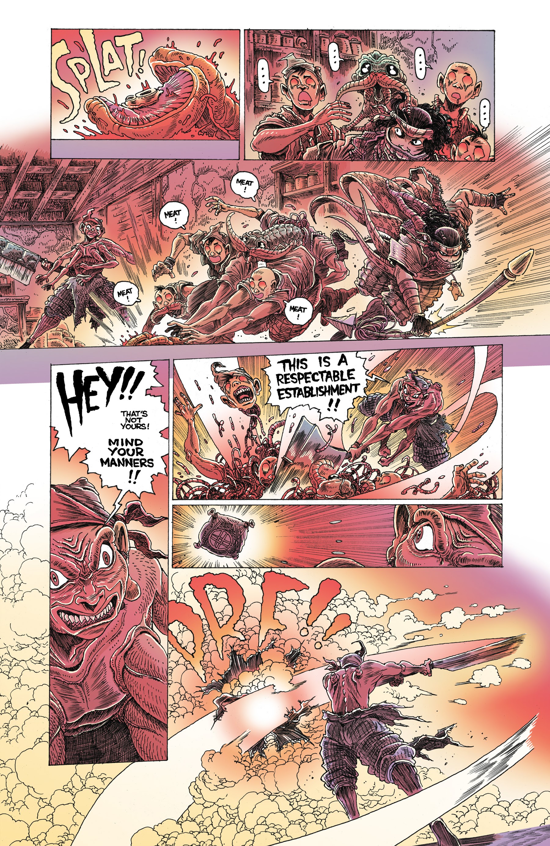 Read online Orphan and the Five Beasts comic -  Issue #4 - 19