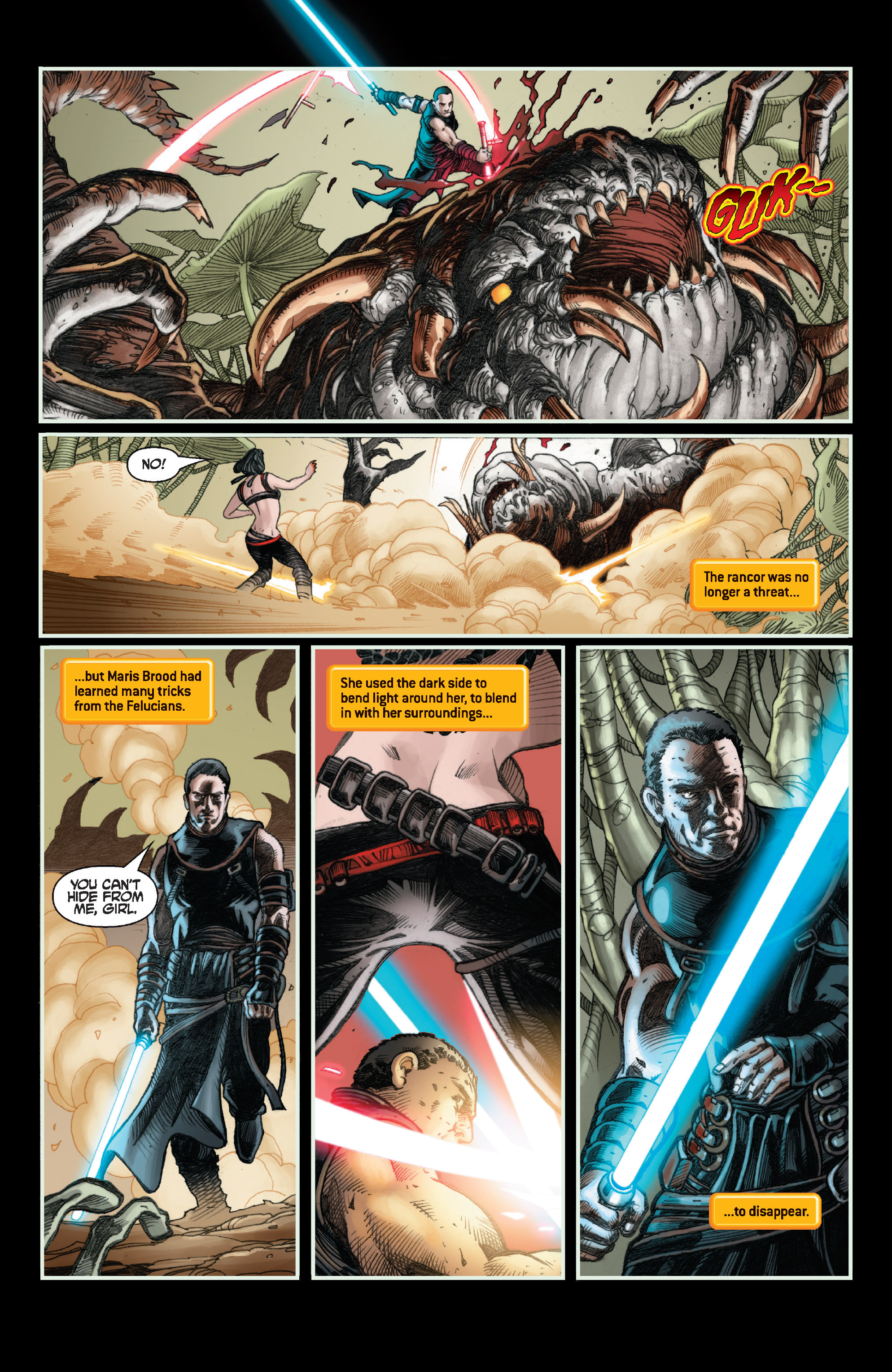 Read online Star Wars: The Force Unleashed comic -  Issue # Full - 81