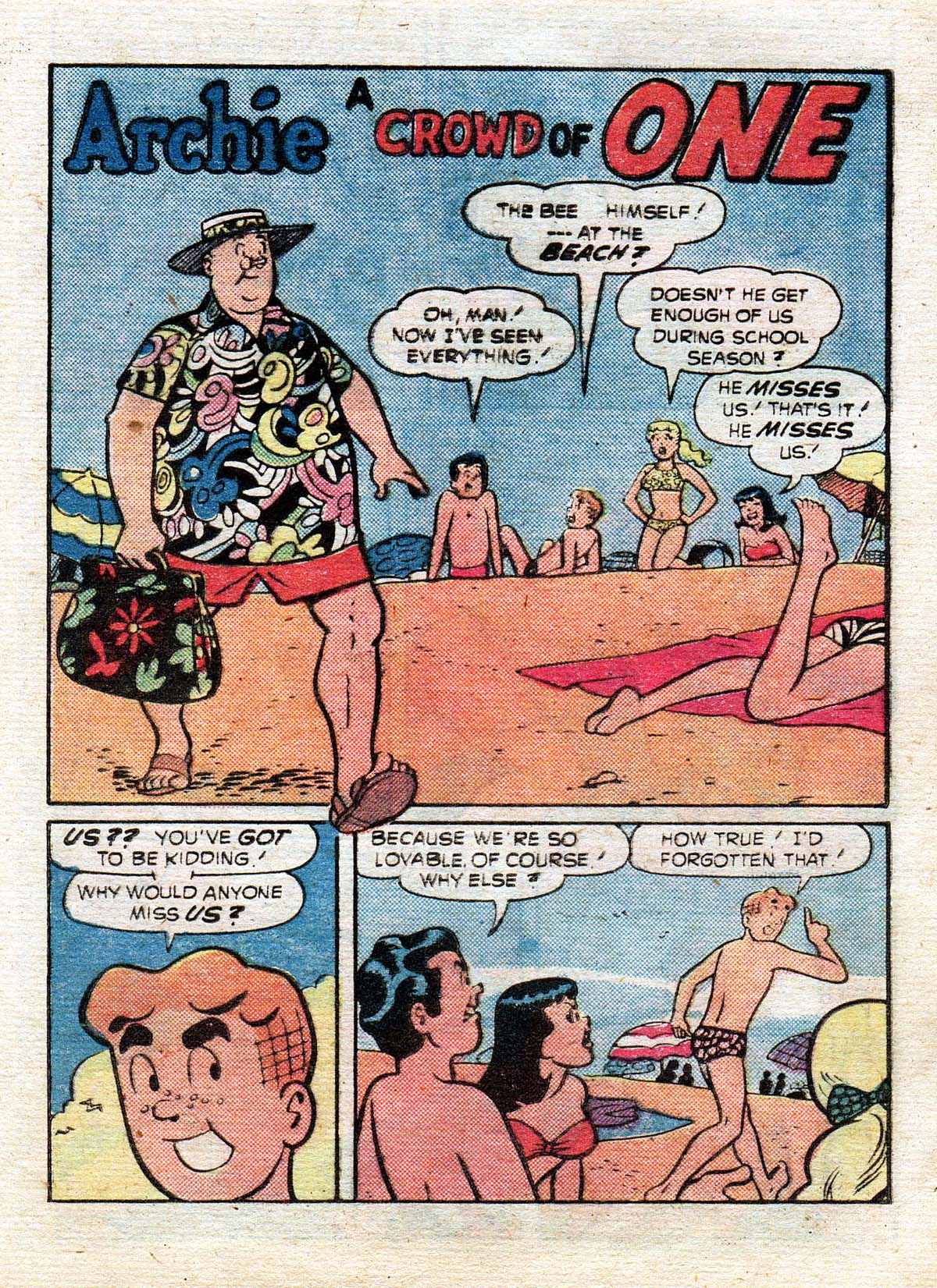 Read online Archie Annual Digest Magazine comic -  Issue #37 - 120