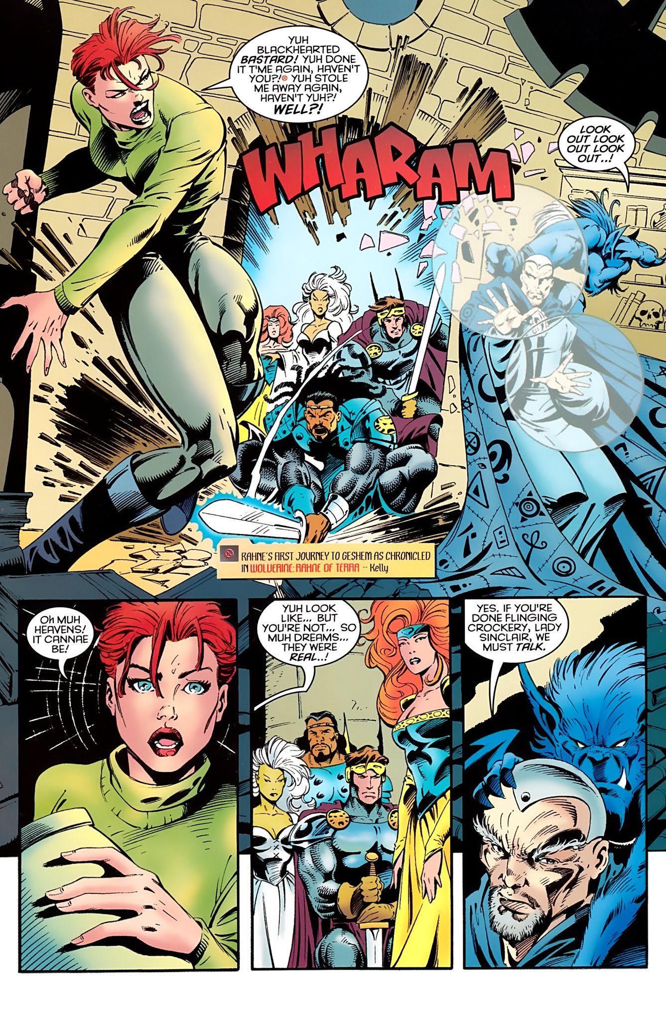 Read online Wolverine: Knight of Terra comic -  Issue # Full - 17