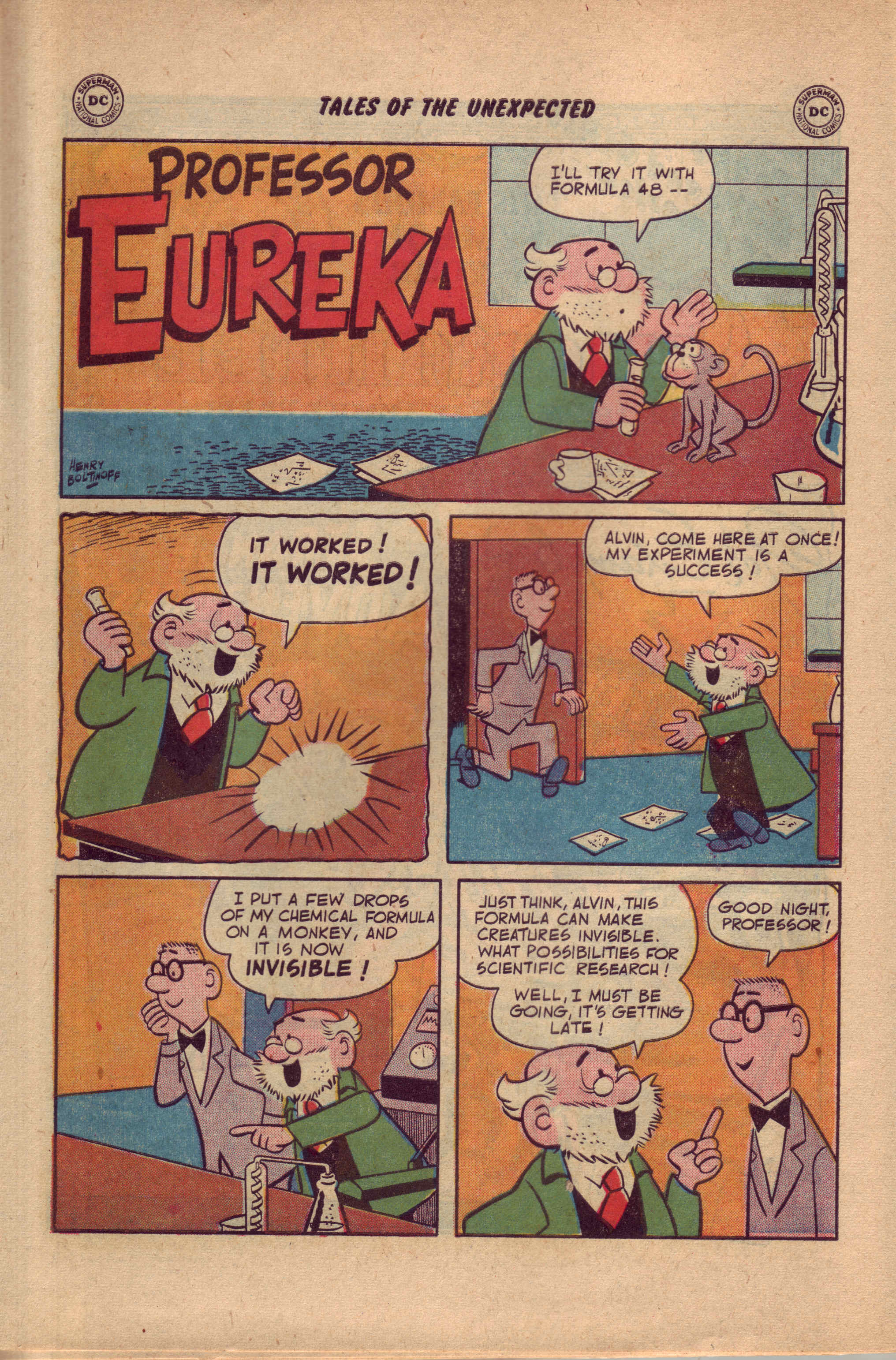 Read online Tales of the Unexpected comic -  Issue #28 - 10