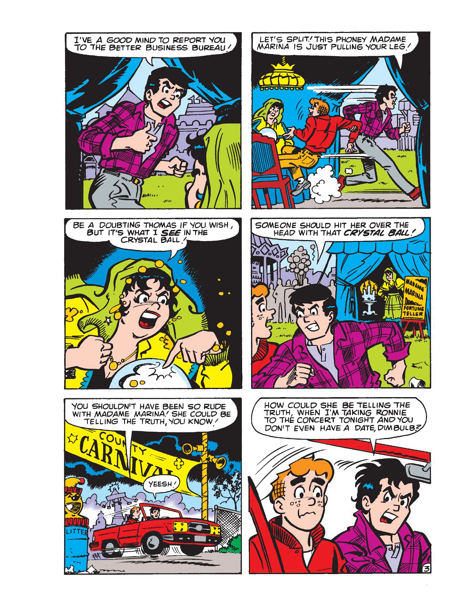 Read online Archie's Funhouse Double Digest comic -  Issue #26 - 107