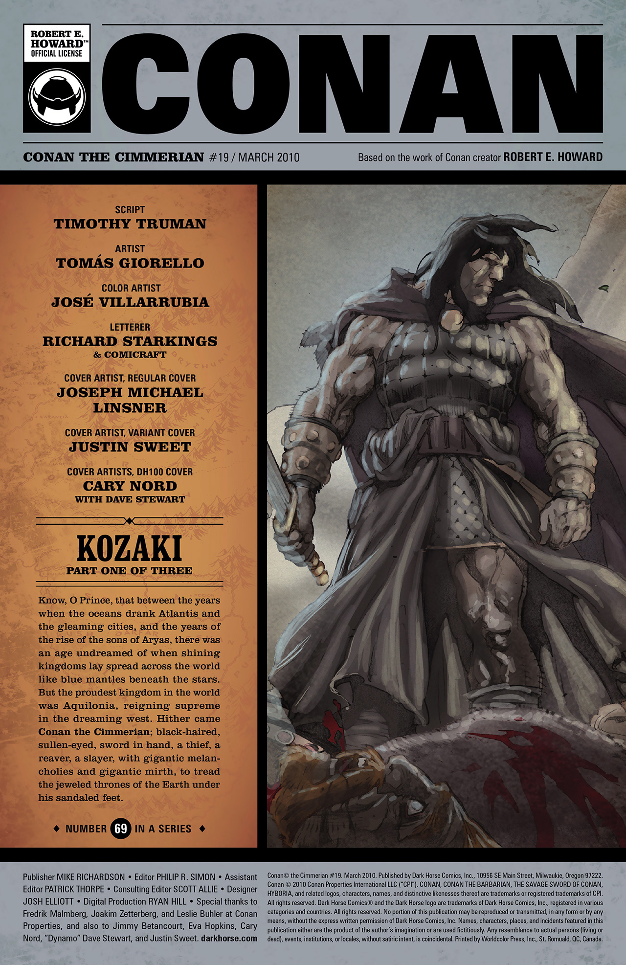 Read online Conan The Cimmerian comic -  Issue #19 - 4