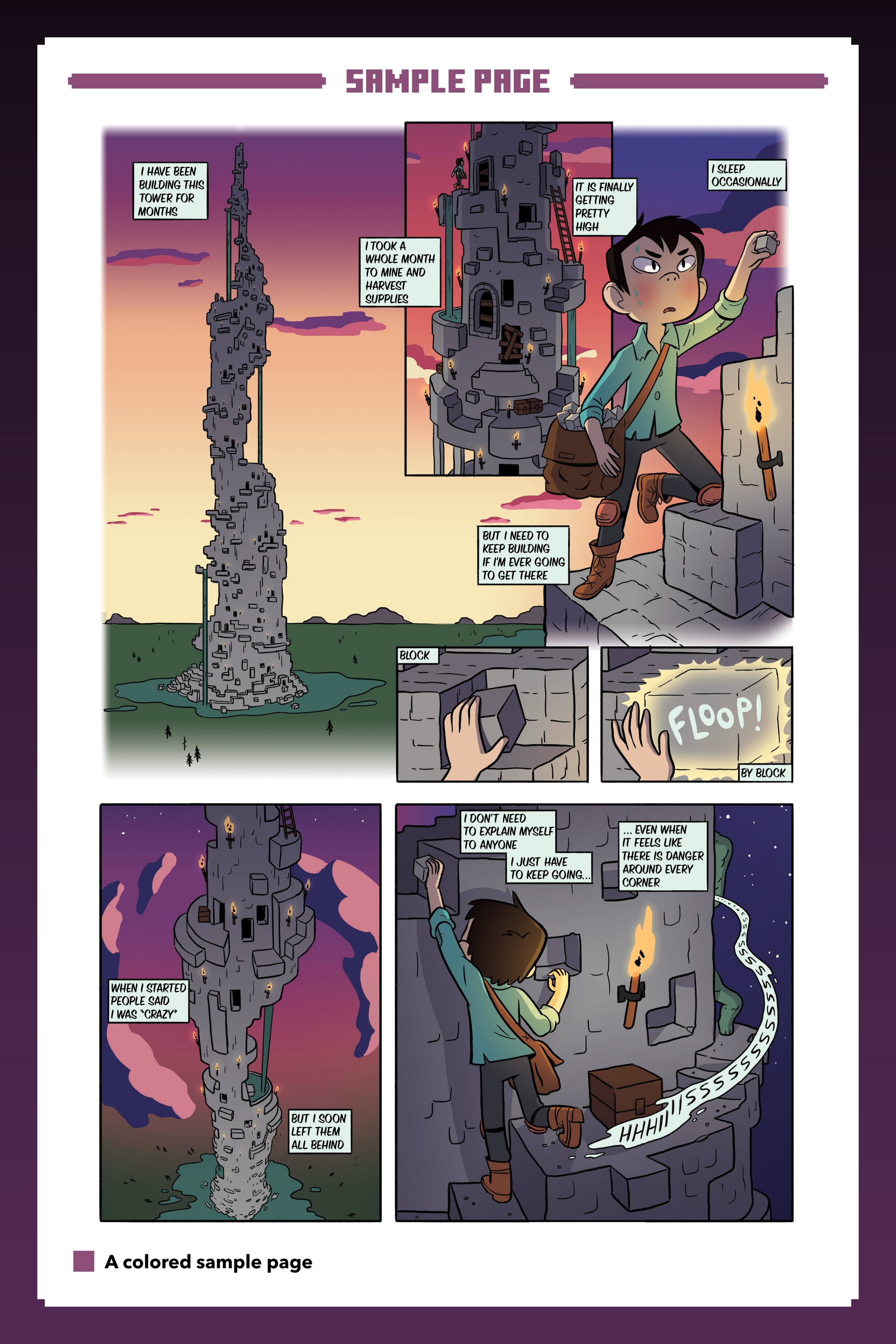 Read online Minecraft: Open World – Into the Nether comic -  Issue # TPB - 80