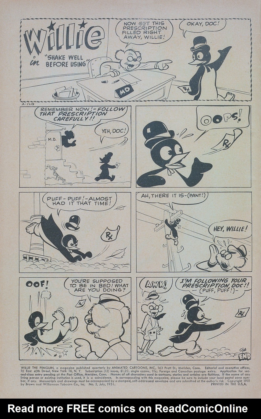 Willie The Penguin issue 2 - Page 2