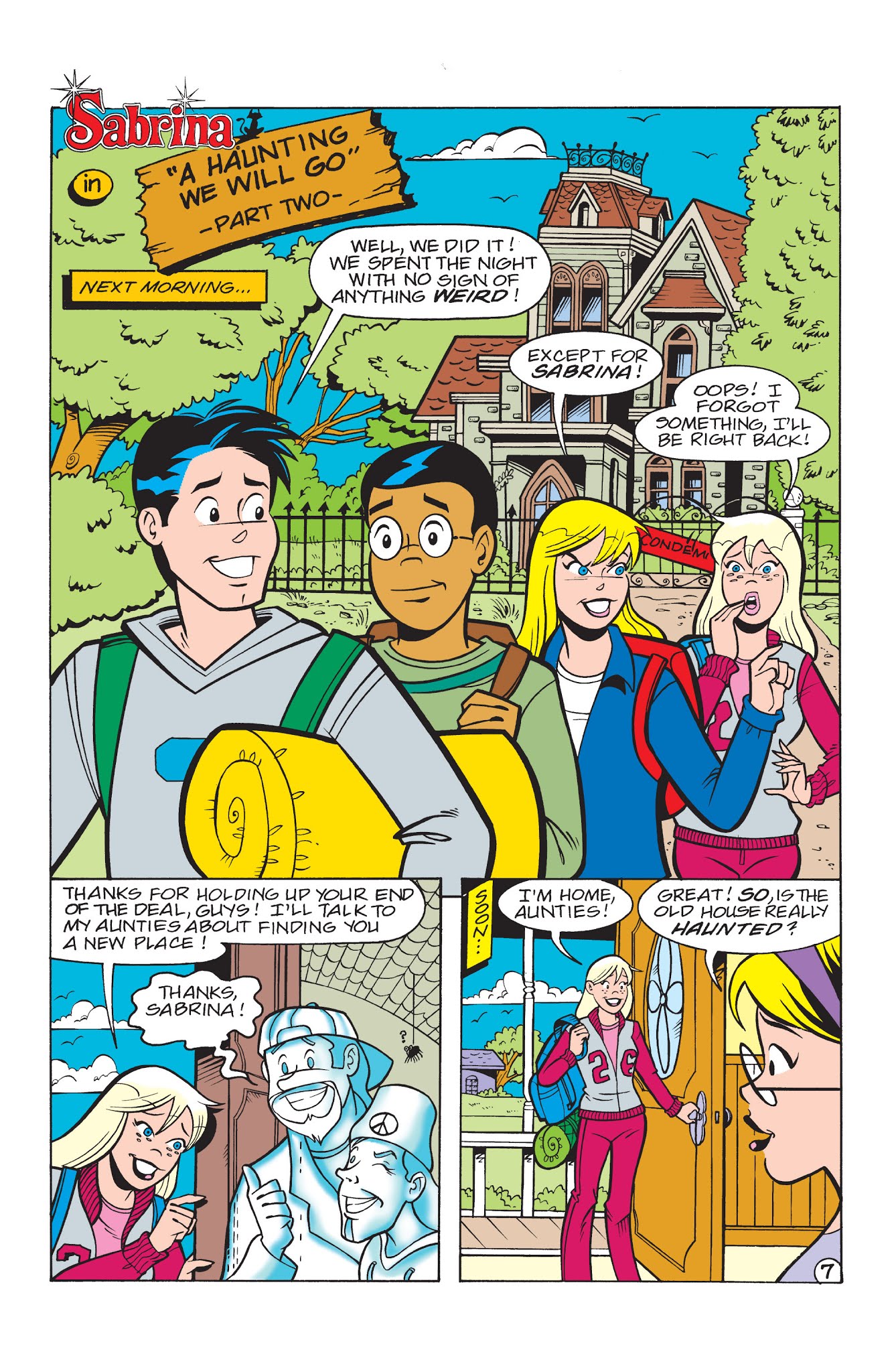 Read online Sabrina the Teenage Witch (2000) comic -  Issue #44 - 8