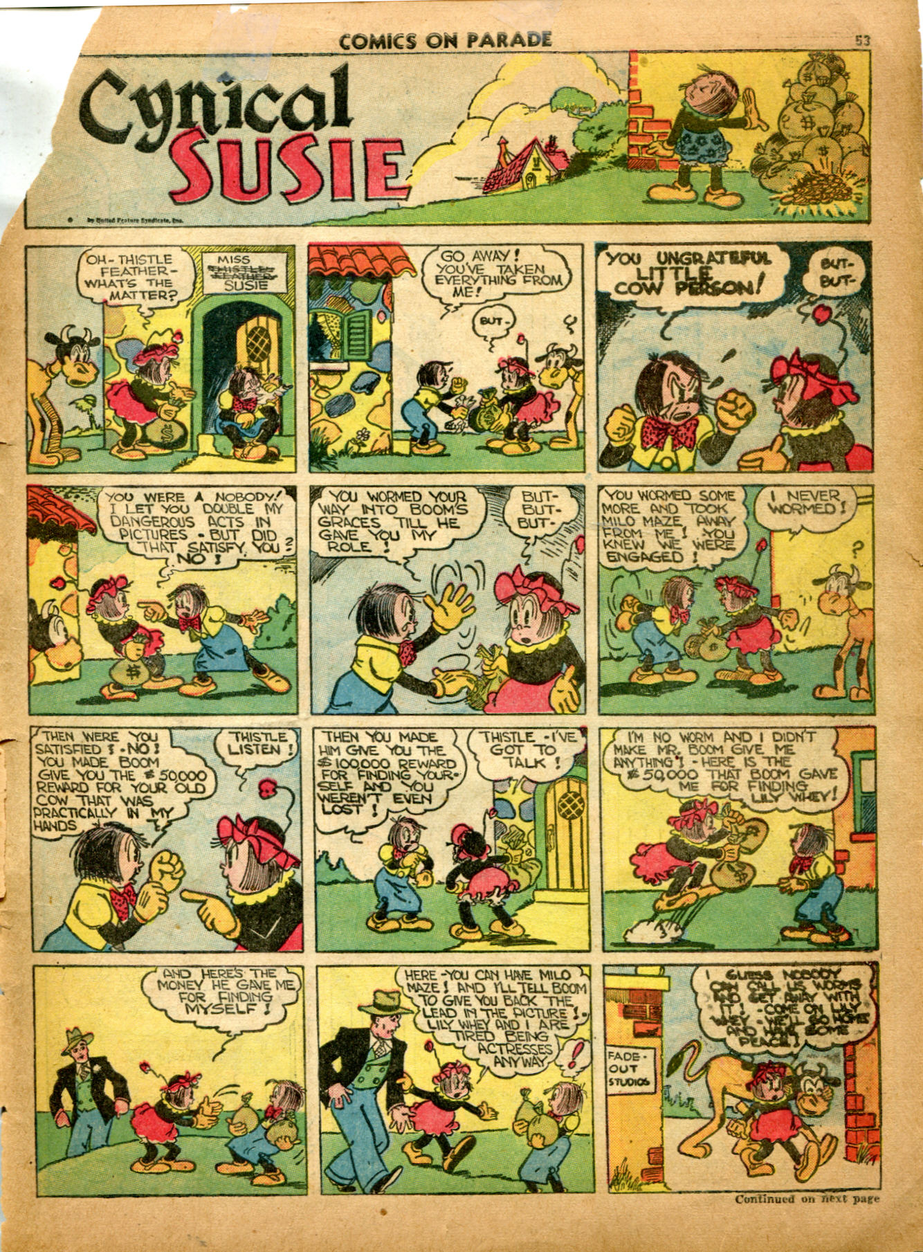 Read online Comics on Parade comic -  Issue #19 - 56