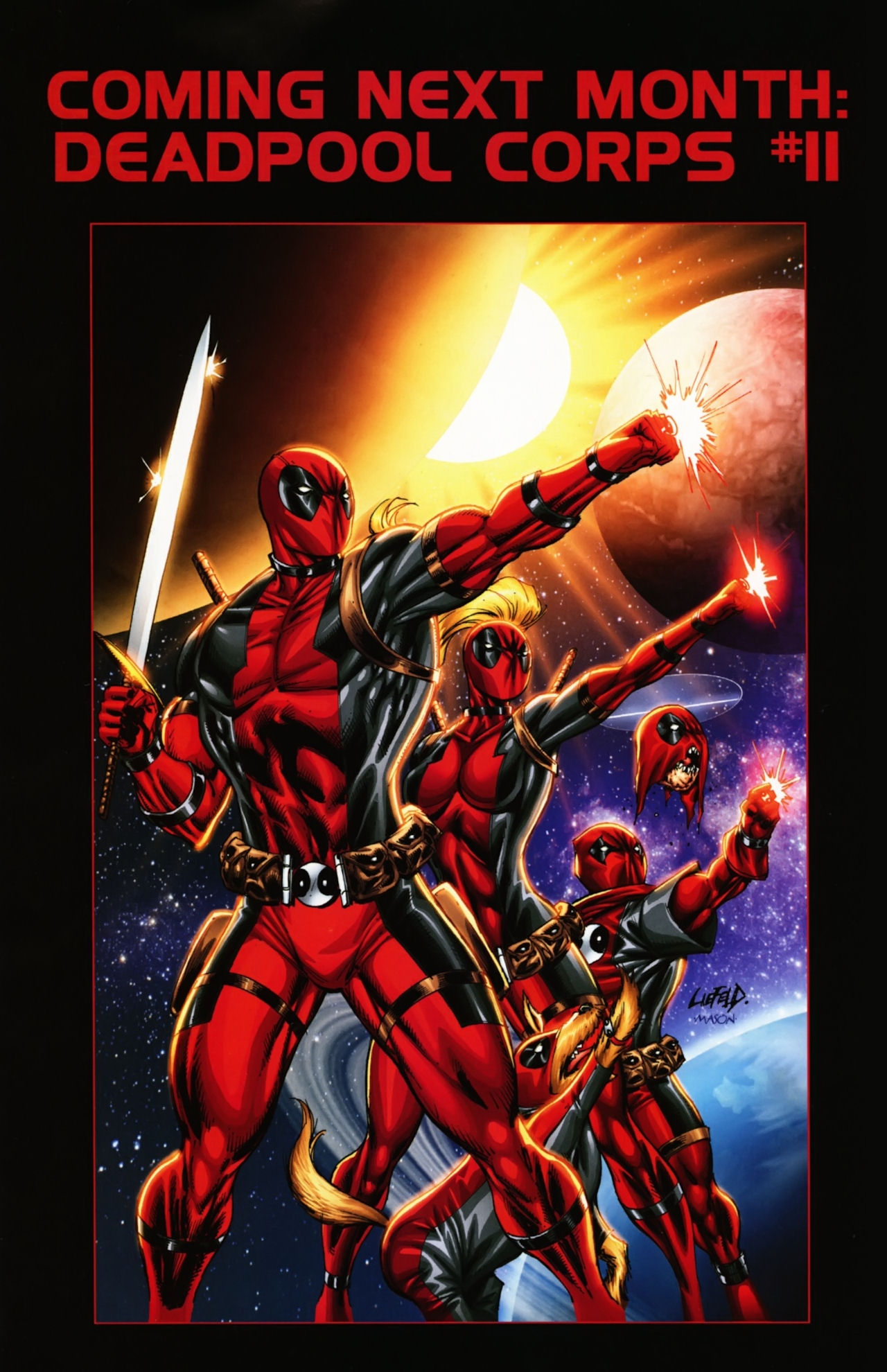 Read online Deadpool Corps (2010) comic -  Issue #10 - 25