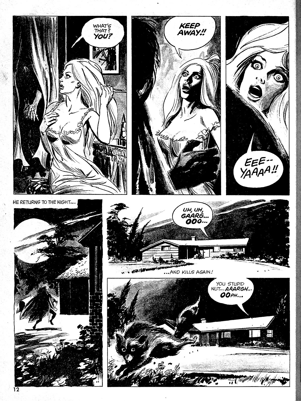 Read online Nightmare (1970) comic -  Issue #7 - 12
