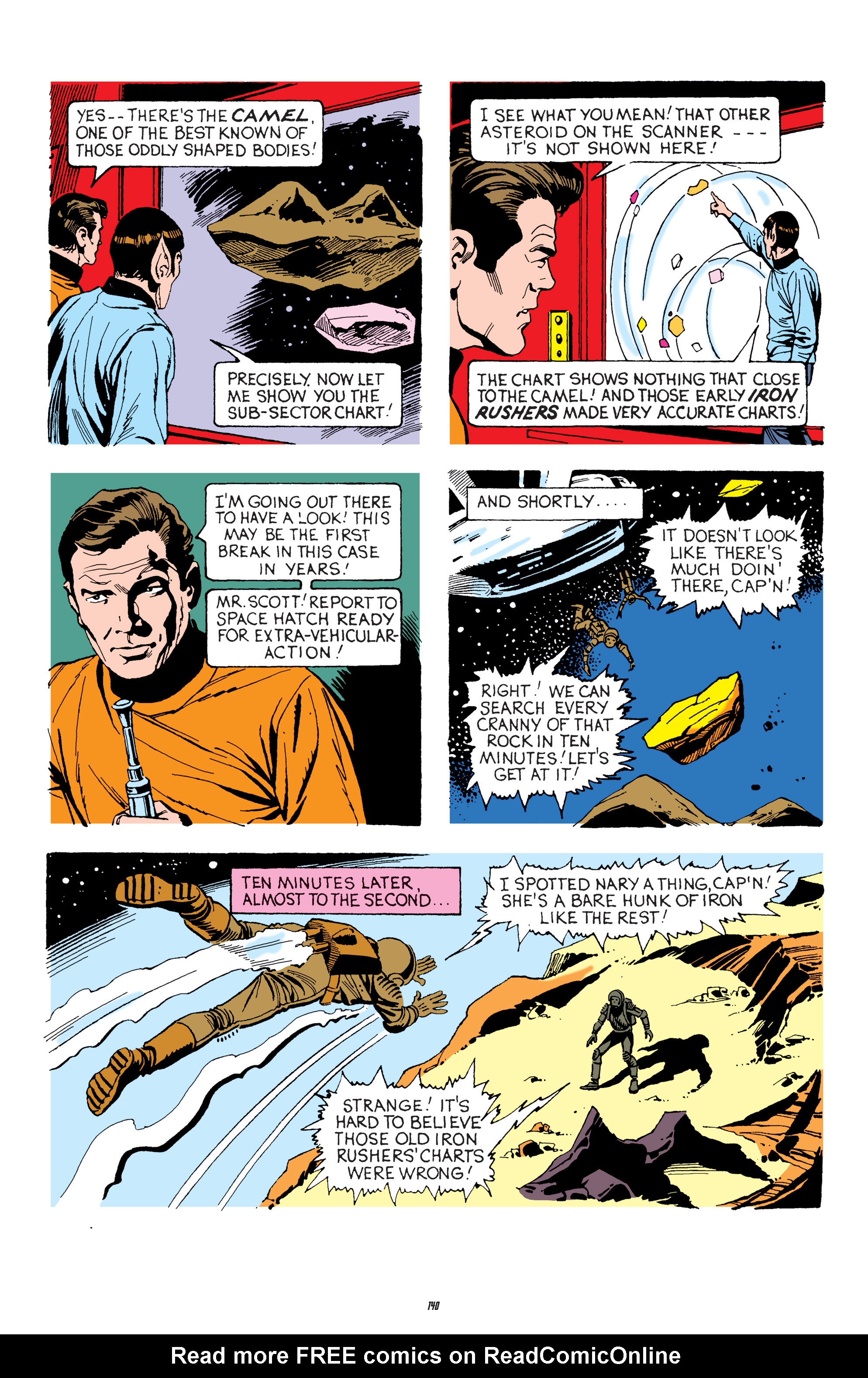 Read online Star Trek Archives comic -  Issue # TPB 4 - 140