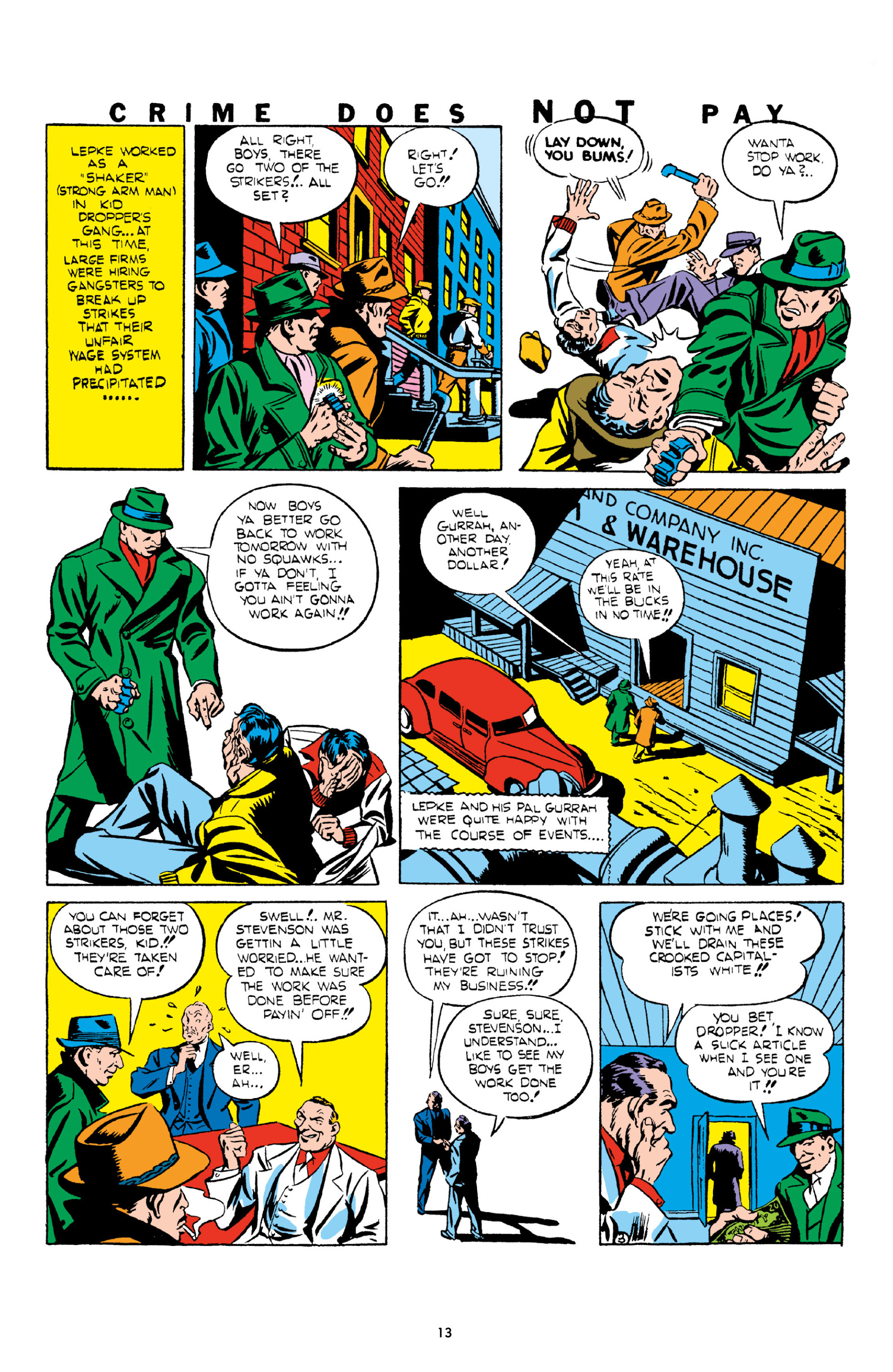 Read online Crime Does Not Pay Archives comic -  Issue # TPB 1 (Part 1) - 16