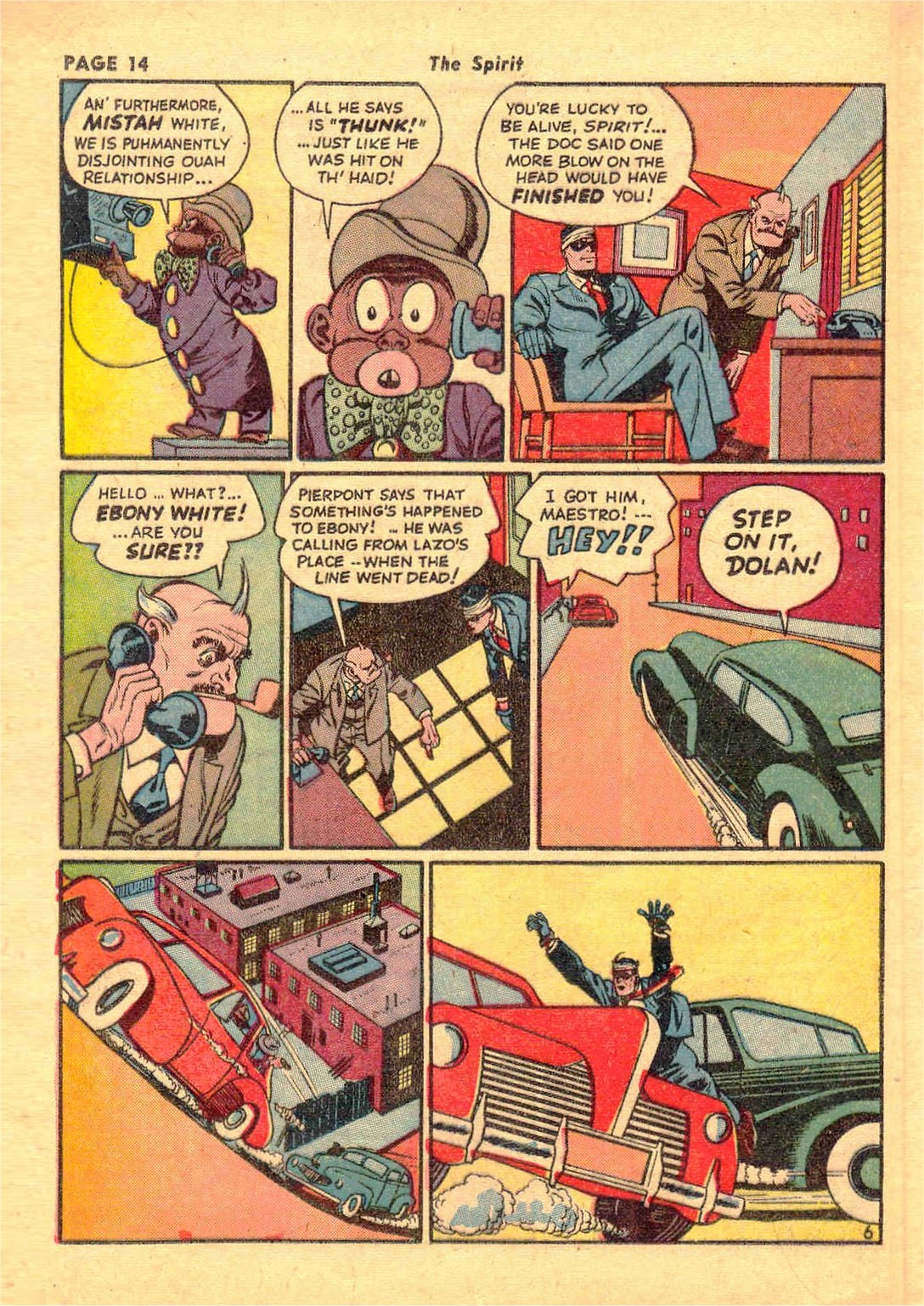 Read online The Spirit (1944) comic -  Issue #3 - 16