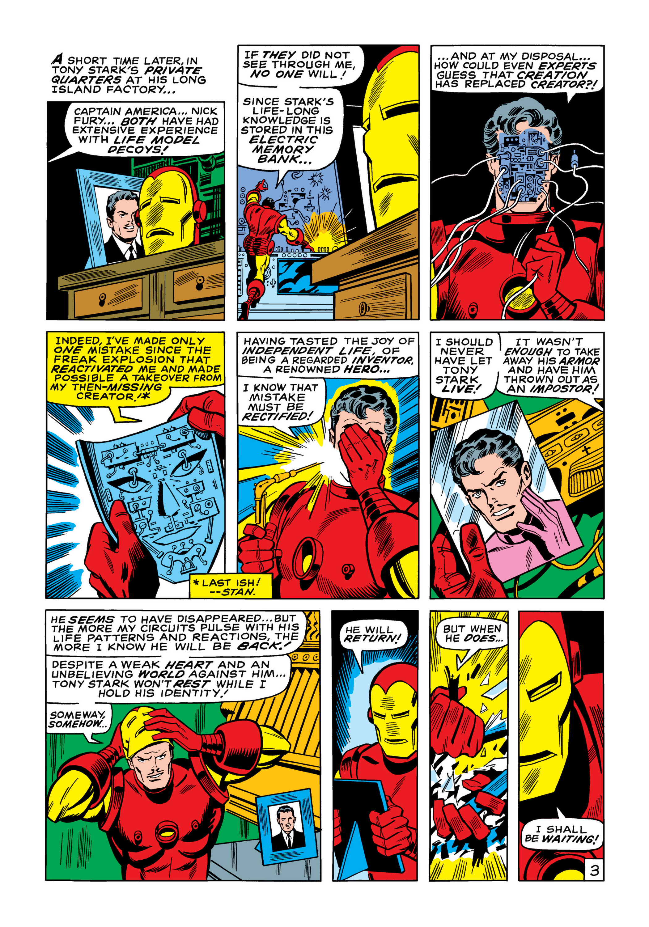 Read online Marvel Masterworks: The Invincible Iron Man comic -  Issue # TPB 6 (Part 1) - 93