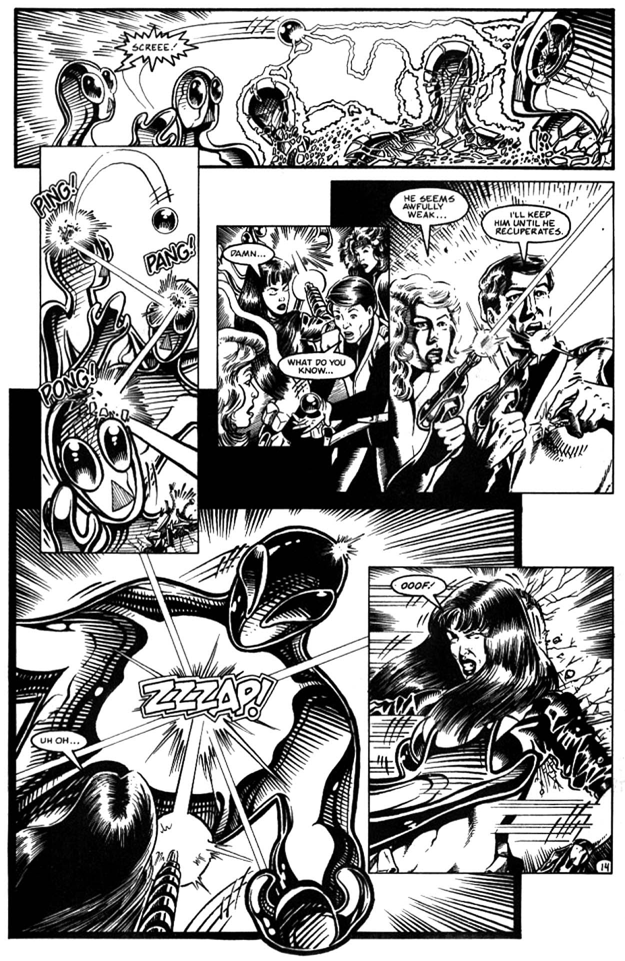 Read online Galaxina comic -  Issue #4 - 17